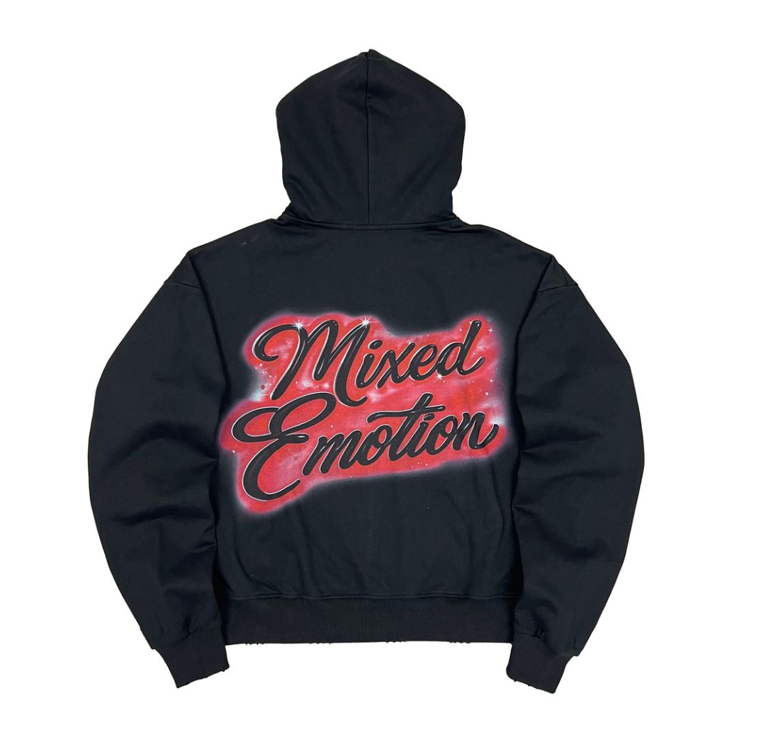 Mixed Emotion "Unveiled" Black Hoodie