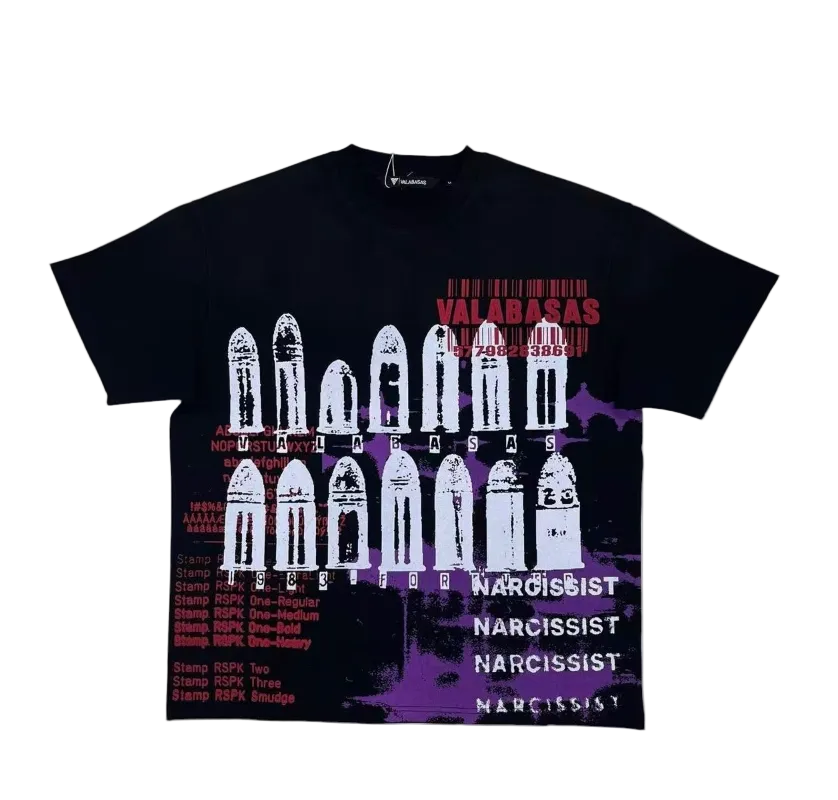 Valabasas "Narcissist" Black Tee