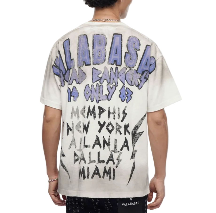 Valabasas "Head Bangers" White Tee