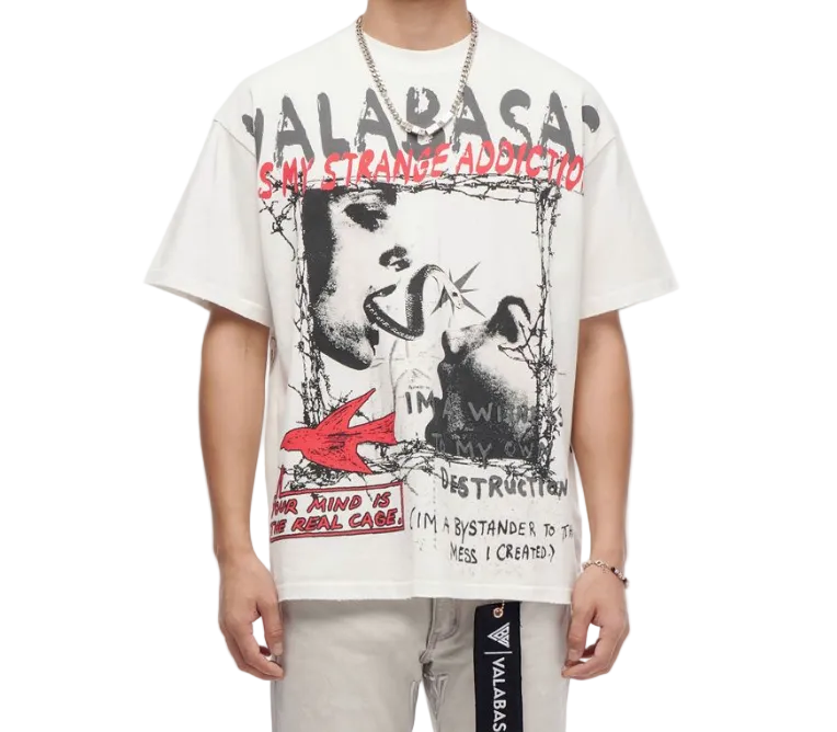 Valabasas "Bystander" White Tee