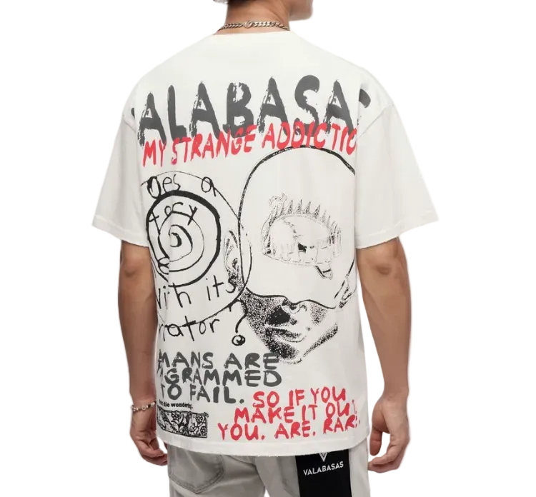 Valabasas "Bystander" White Tee