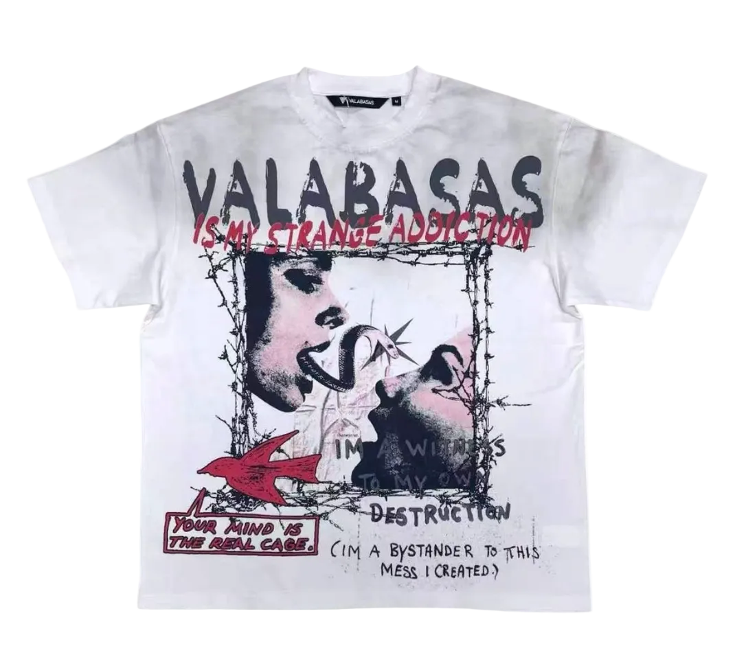 Valabasas "Bystander" White Tee