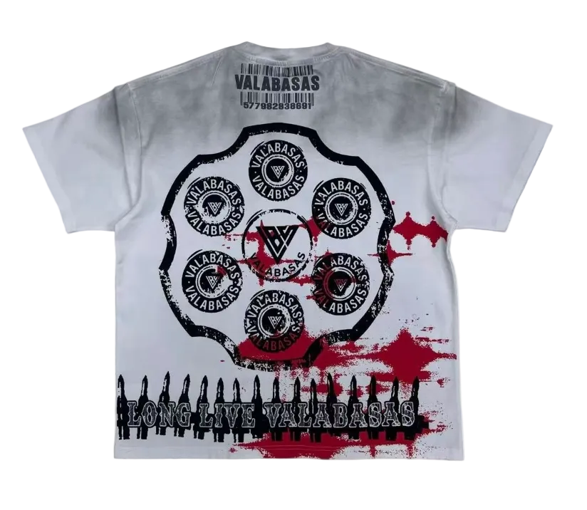 Valabasas "Narcissist" White Tee