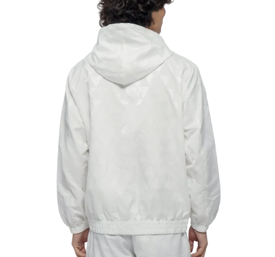 Valabasas "Monogram 2.0" White Windbreaker Jacket