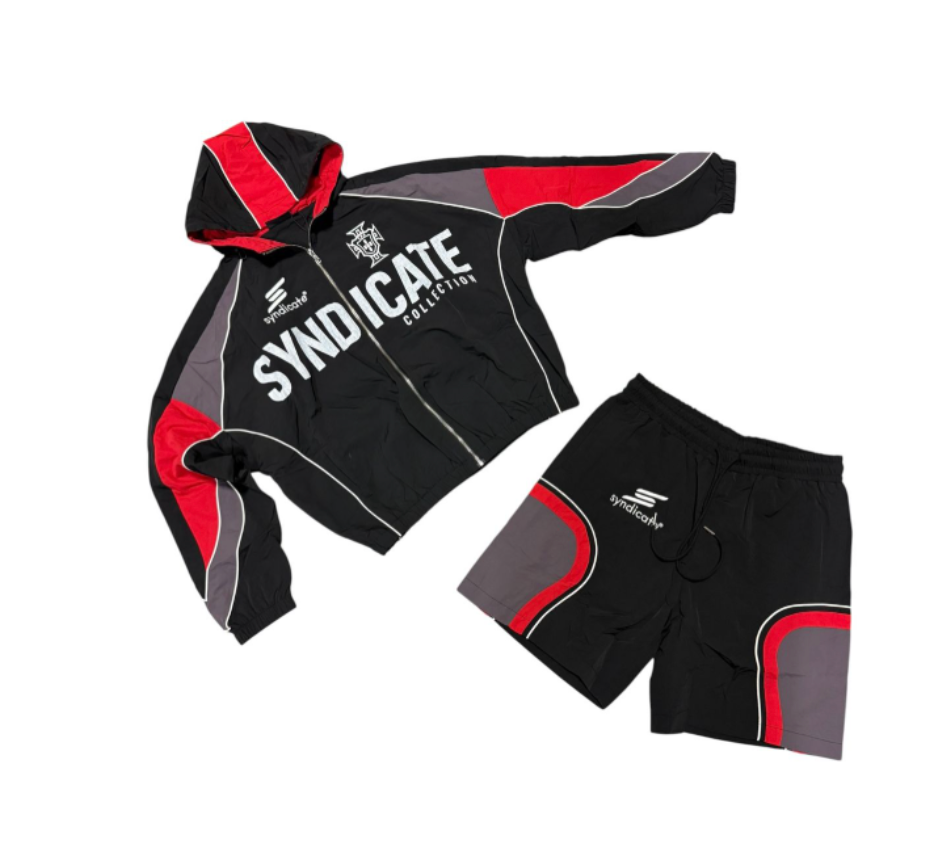 Syndicate "Nylon 1" Nylon Shorts Black