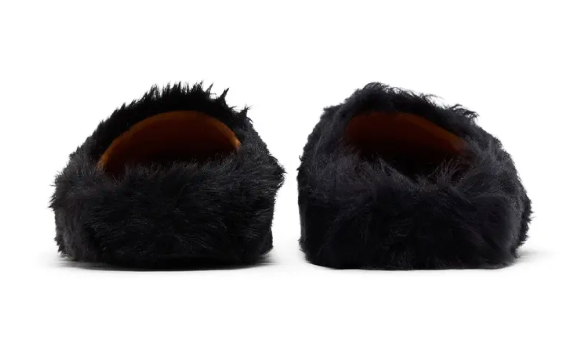 Bravest Studios "Bear Claw" Black Mules