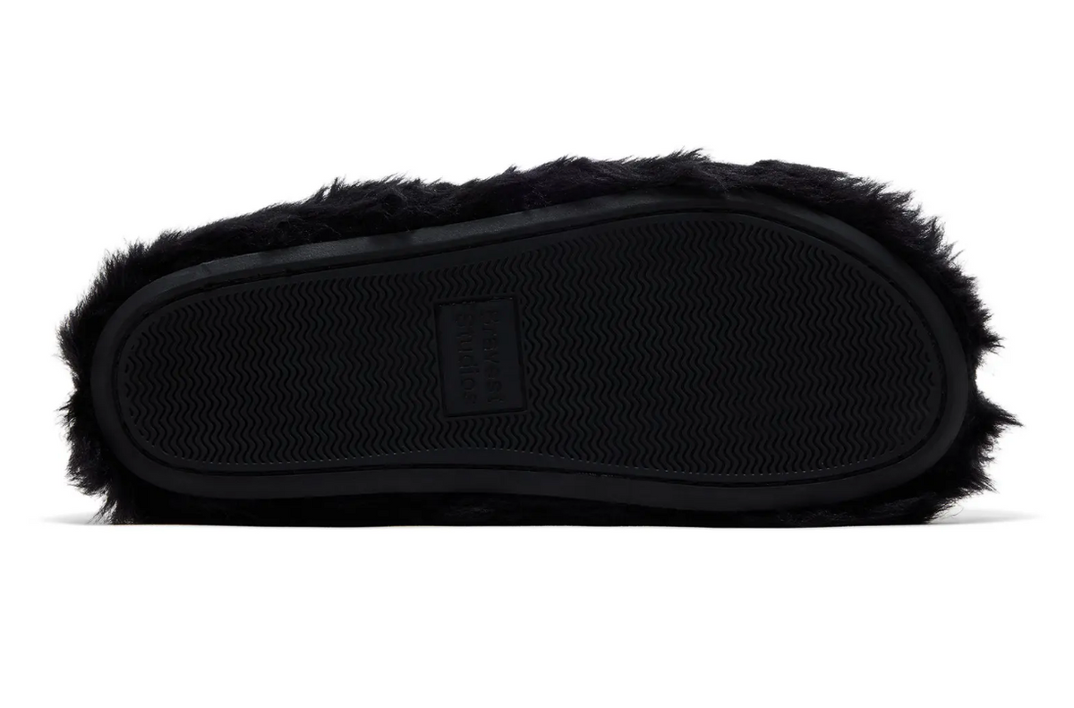 Bravest Studios "Bear Claw" Black Mules