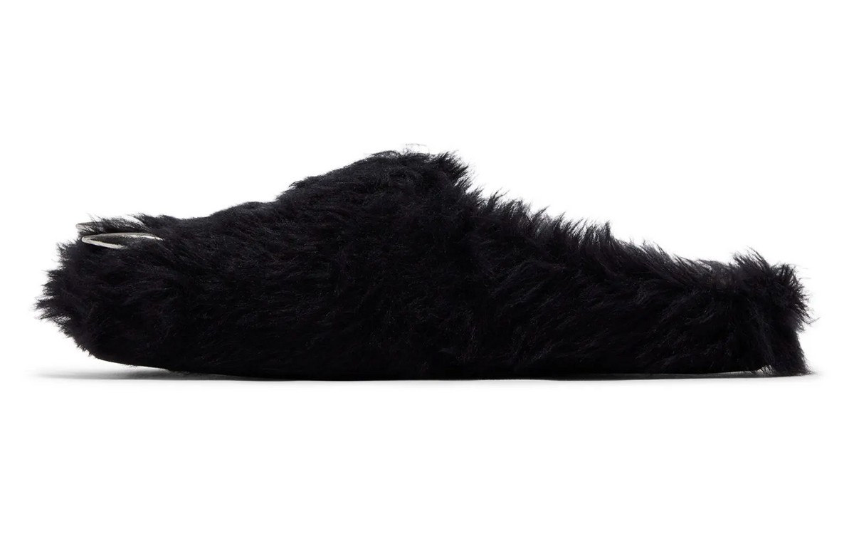Bravest Studios "Bear Claw" Black Mules