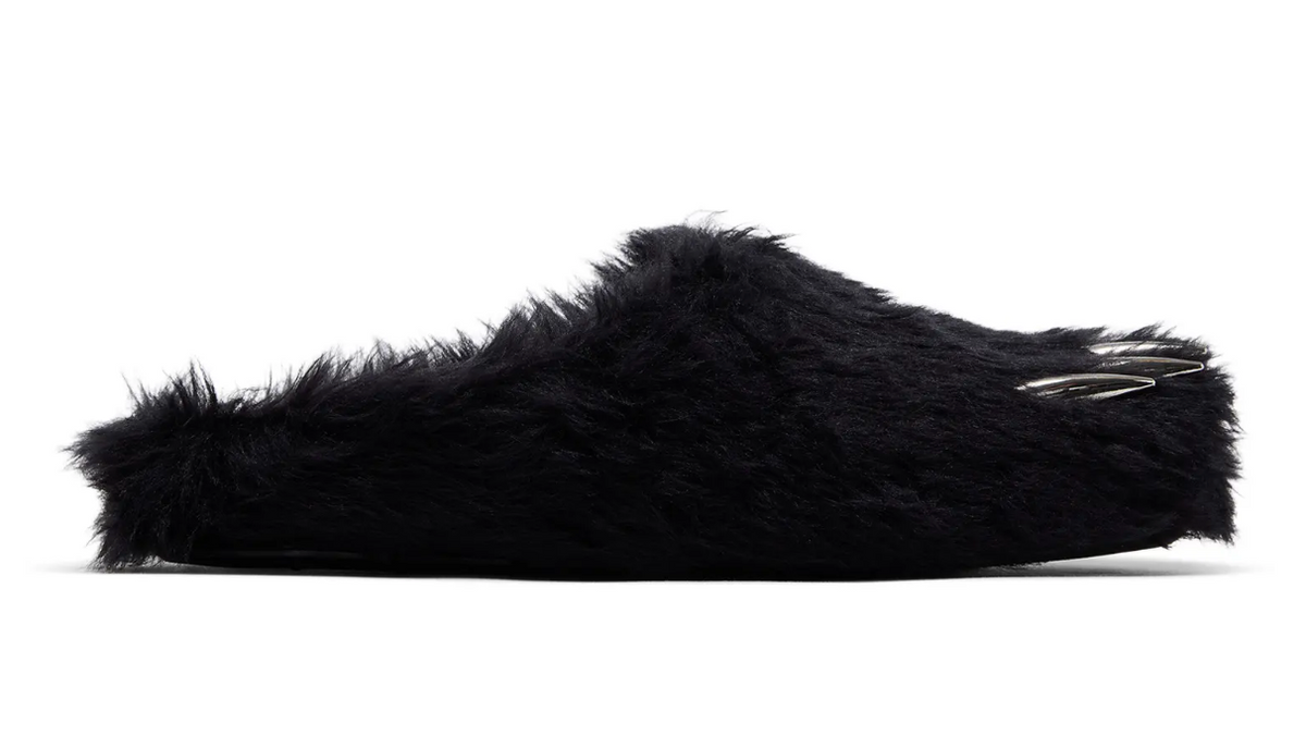 Bravest Studios "Bear Claw" Black Mules