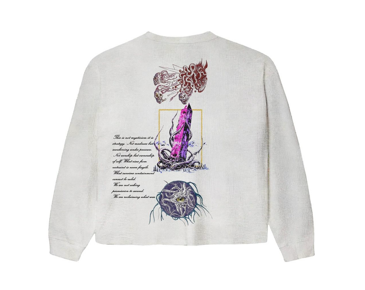 Trnchs "Awakening" Crewneck White