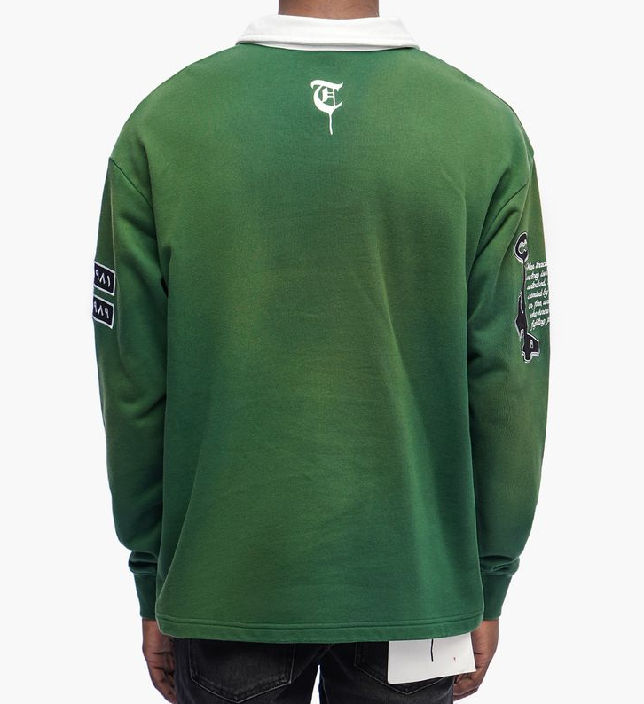 Trnchs "Khandaq" Crewneck Green