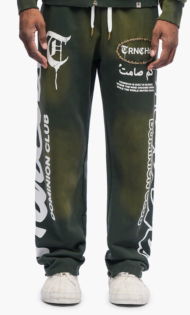 Trnchs "Dominion" Pants Green