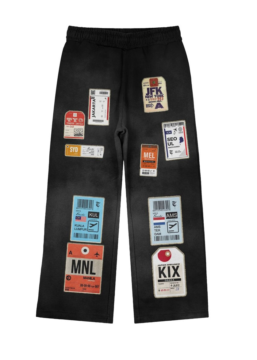 Trnchs "Airmail" Pants Black