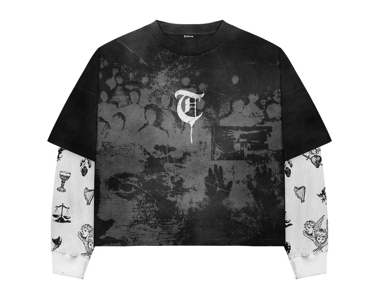Trnchs "Forged" Long Sleeve Tee Black