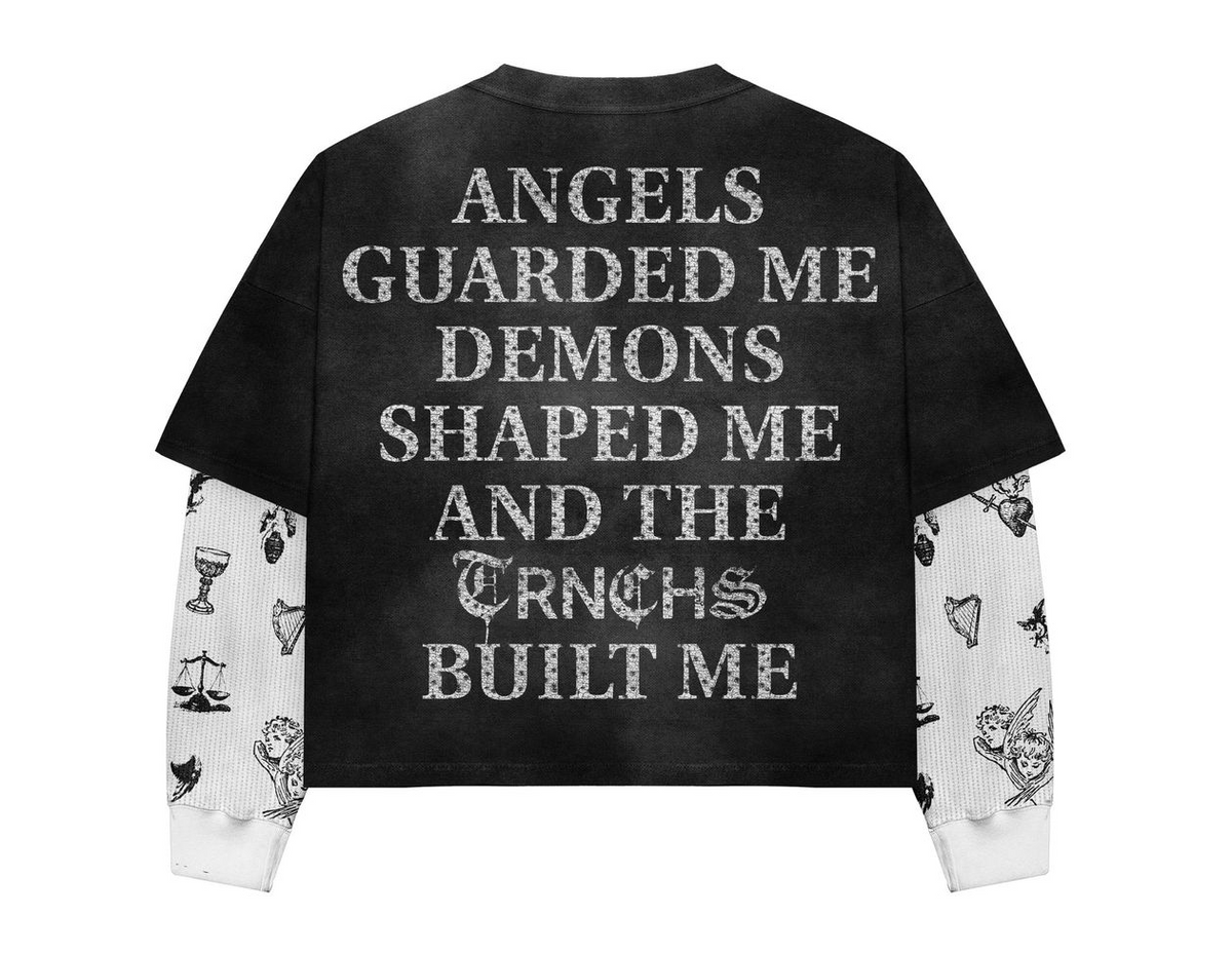 Trnchs "Forged" Long Sleeve Tee Black