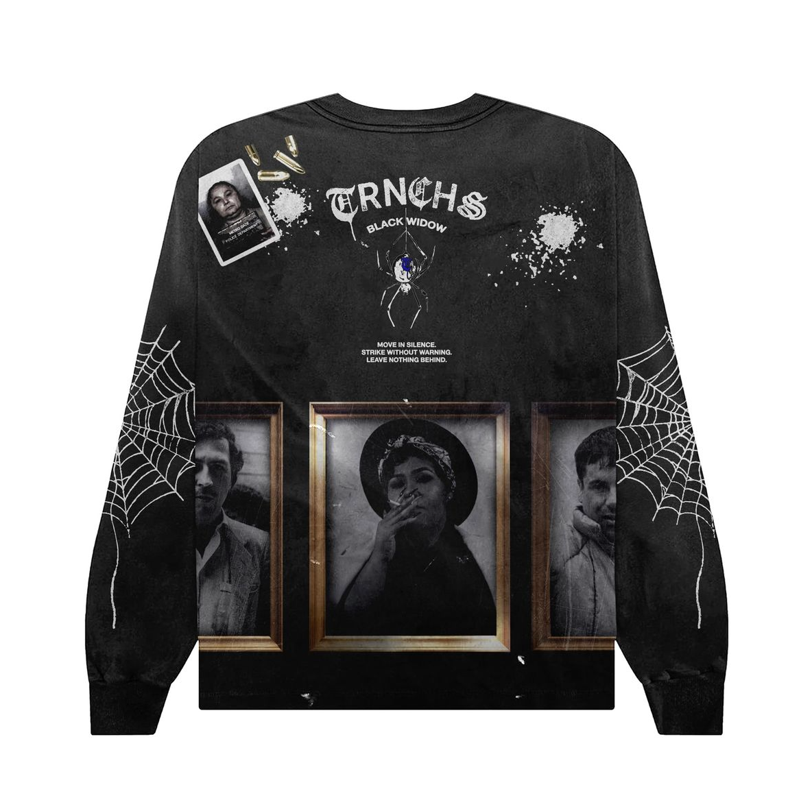 Trnchs "Black Widow" Crewneck Black