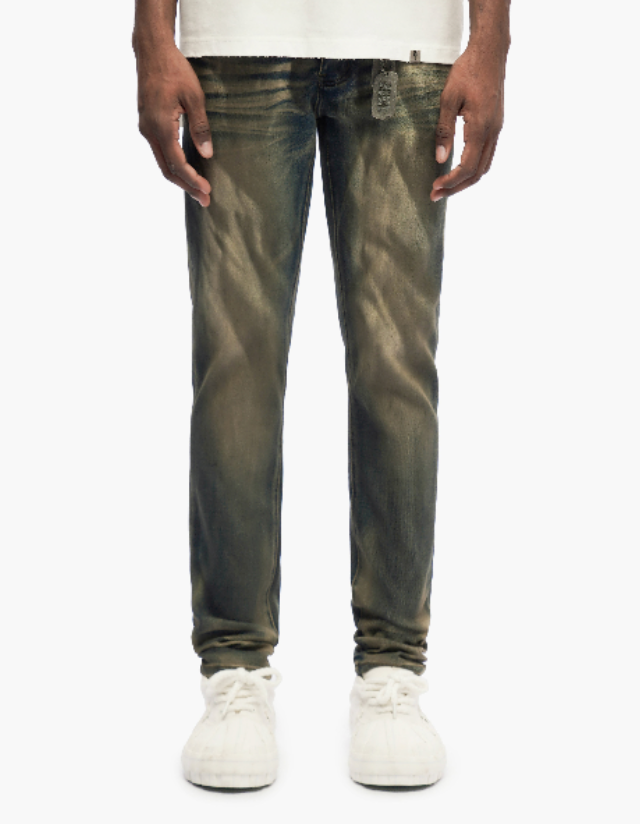Trnchs "Monarch" Skinny Fit Jeans Faded Vintage