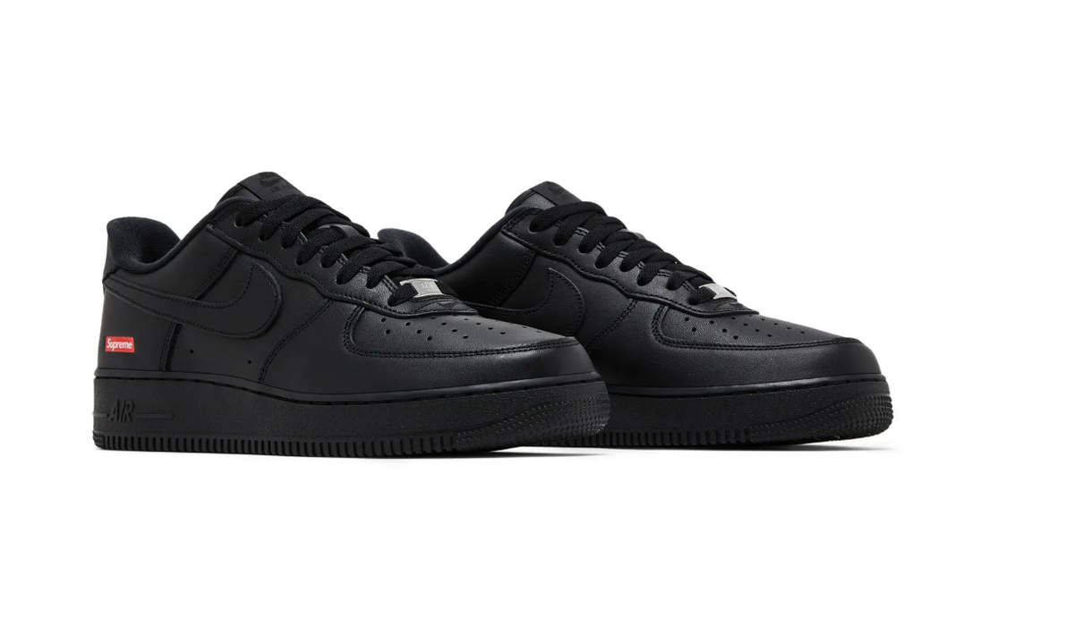 Supreme x Nike Air Force 1 Low 'Black'