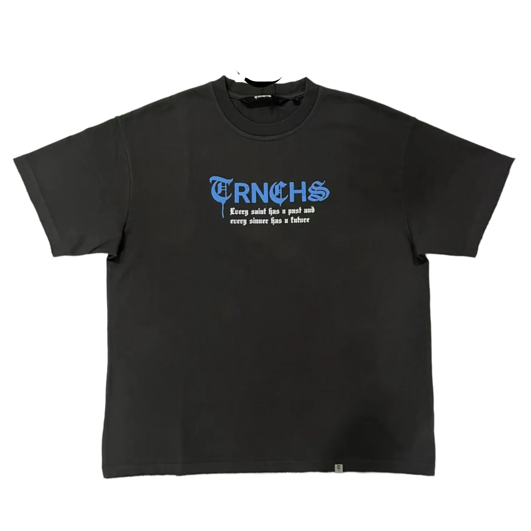 "BLUE DEMON" Vintage Black Tee