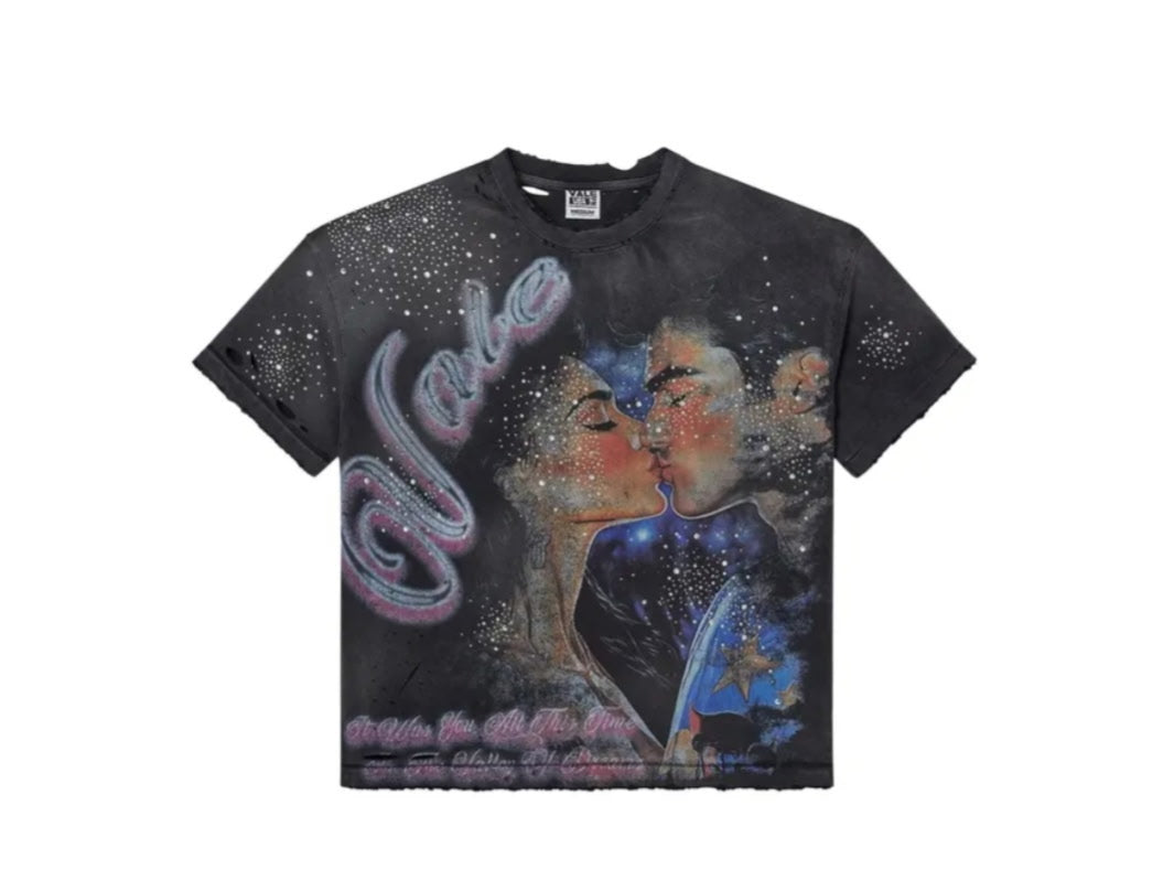 Vale Forever Fated Yours Bling Tee- Black