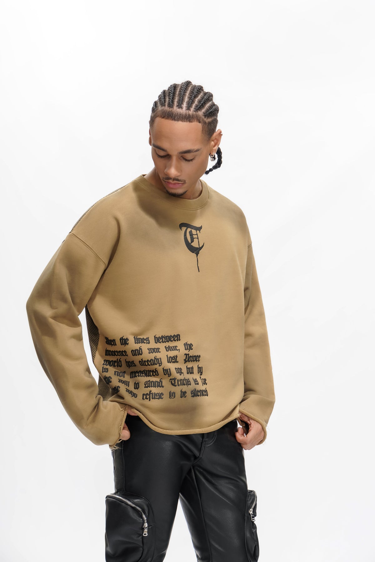 REFUSE TO BE SILENCED Khaki Crew