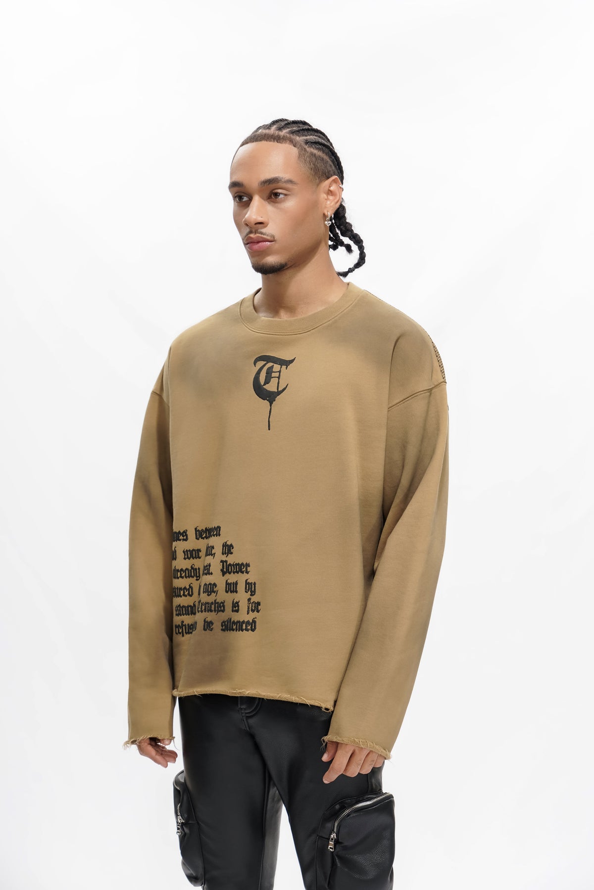 REFUSE TO BE SILENCED Khaki Crew