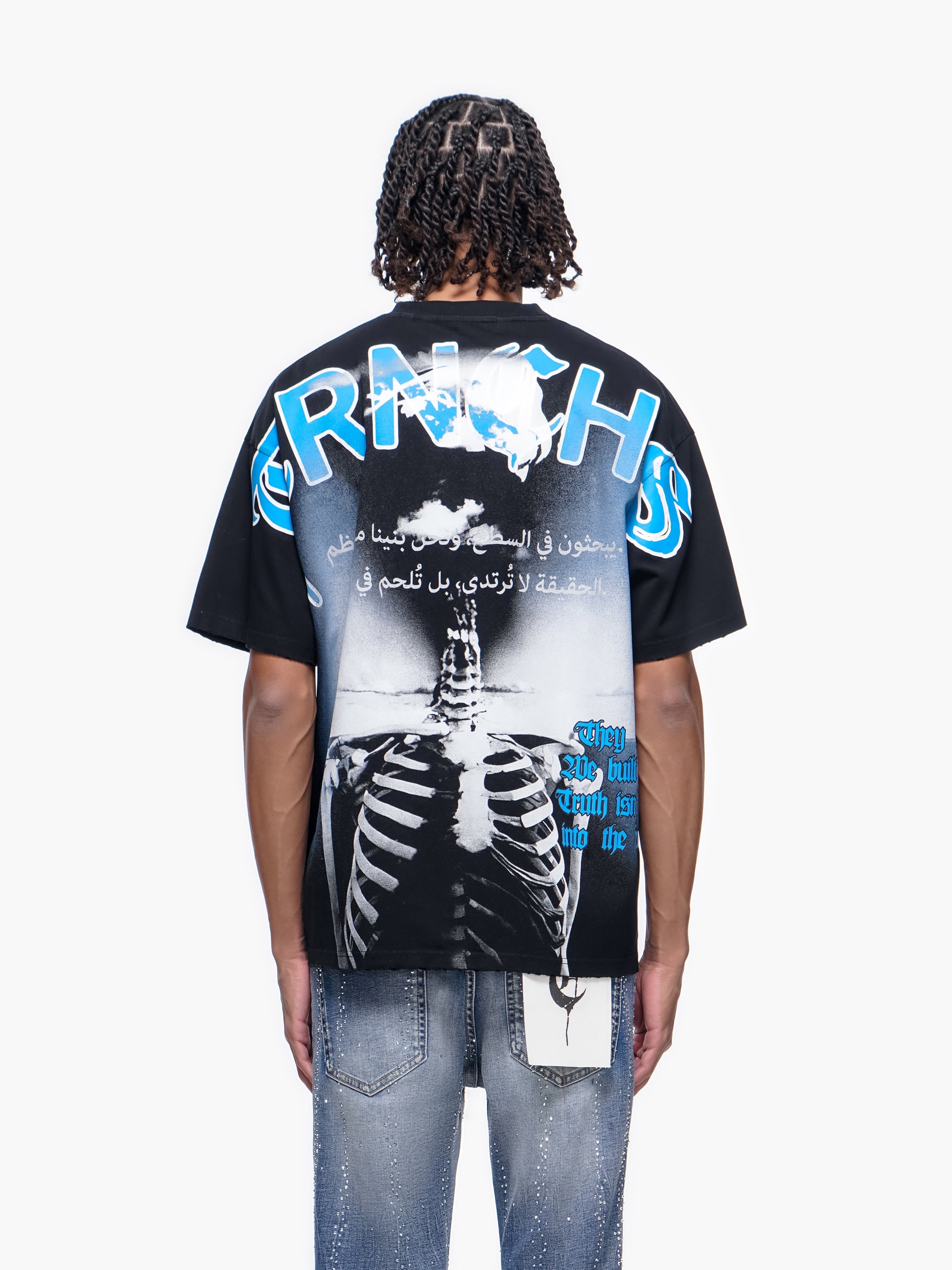 "FORGED FROM BONE" Black Tee