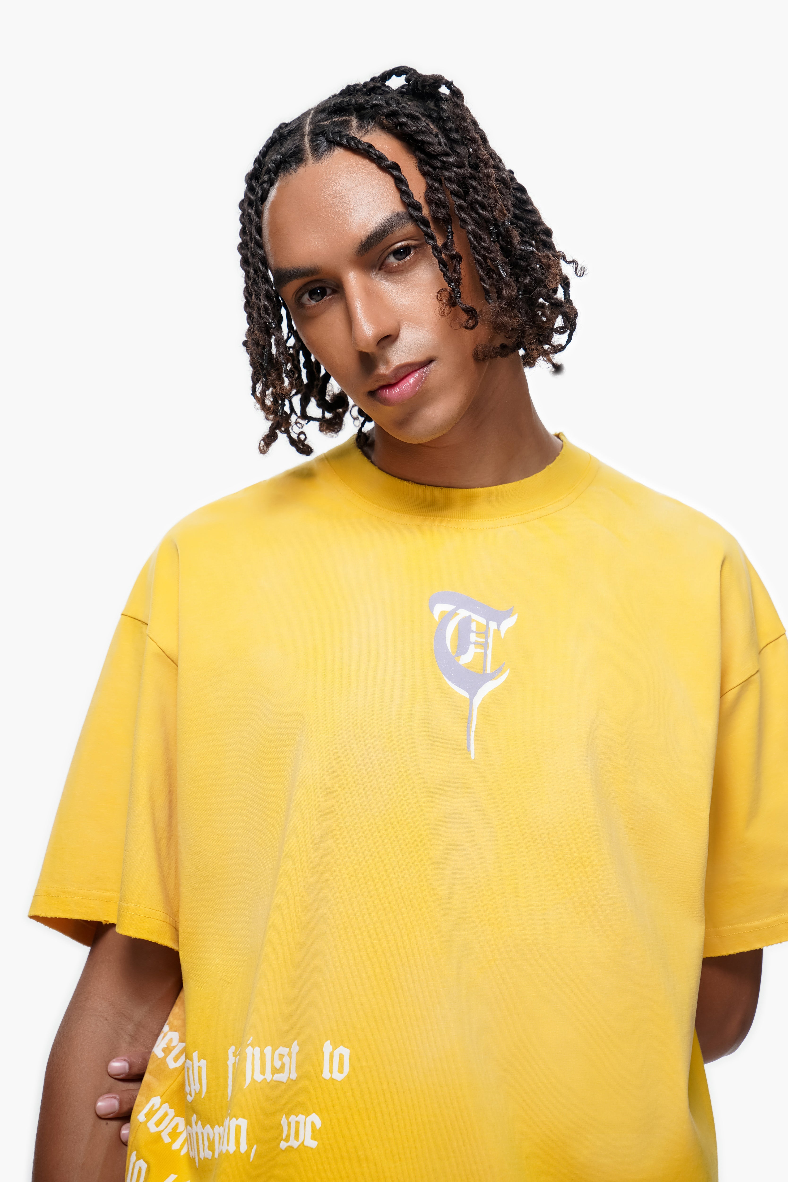 TRNCHS SURVIVE Yellow Tee