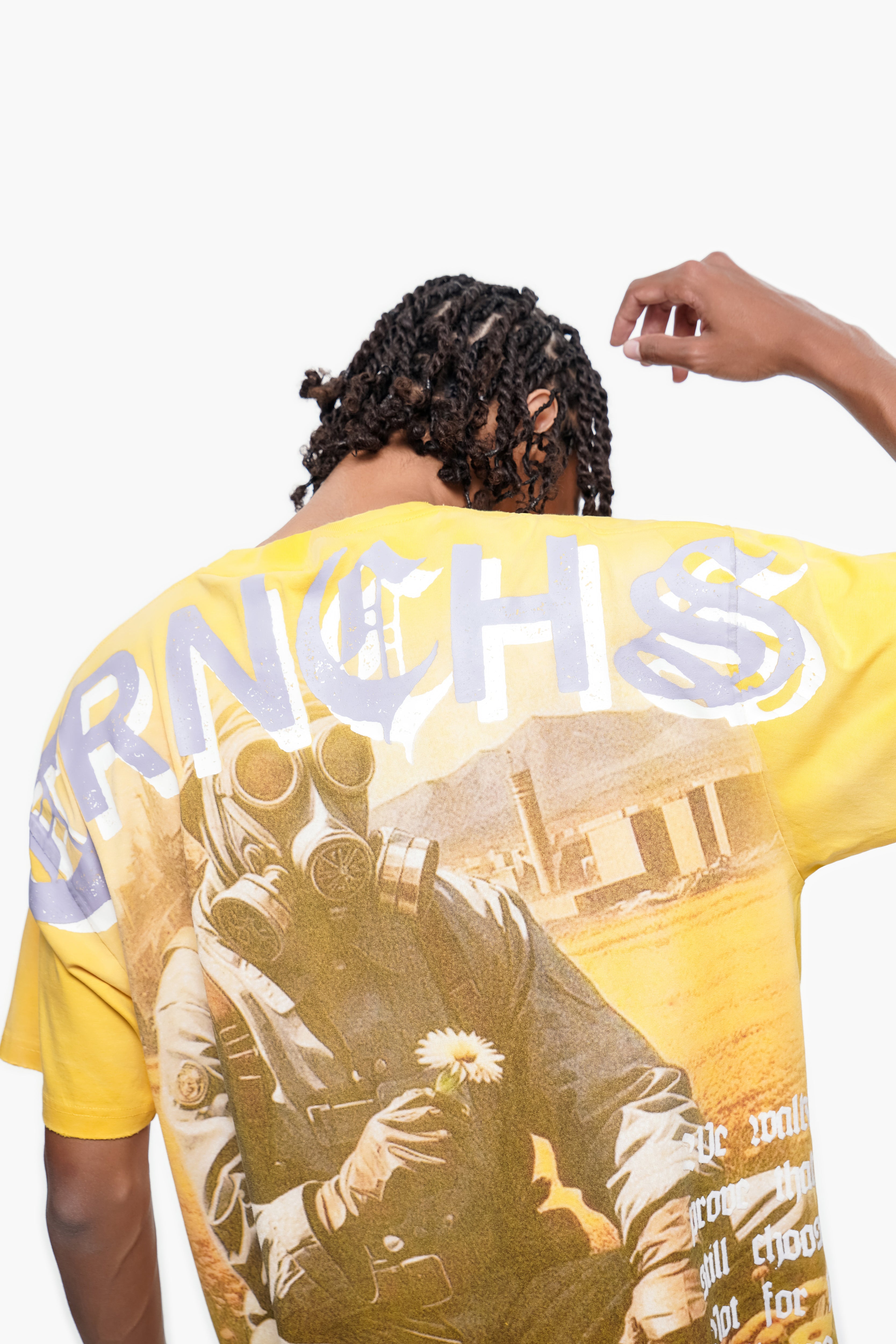TRNCHS SURVIVE Yellow Tee