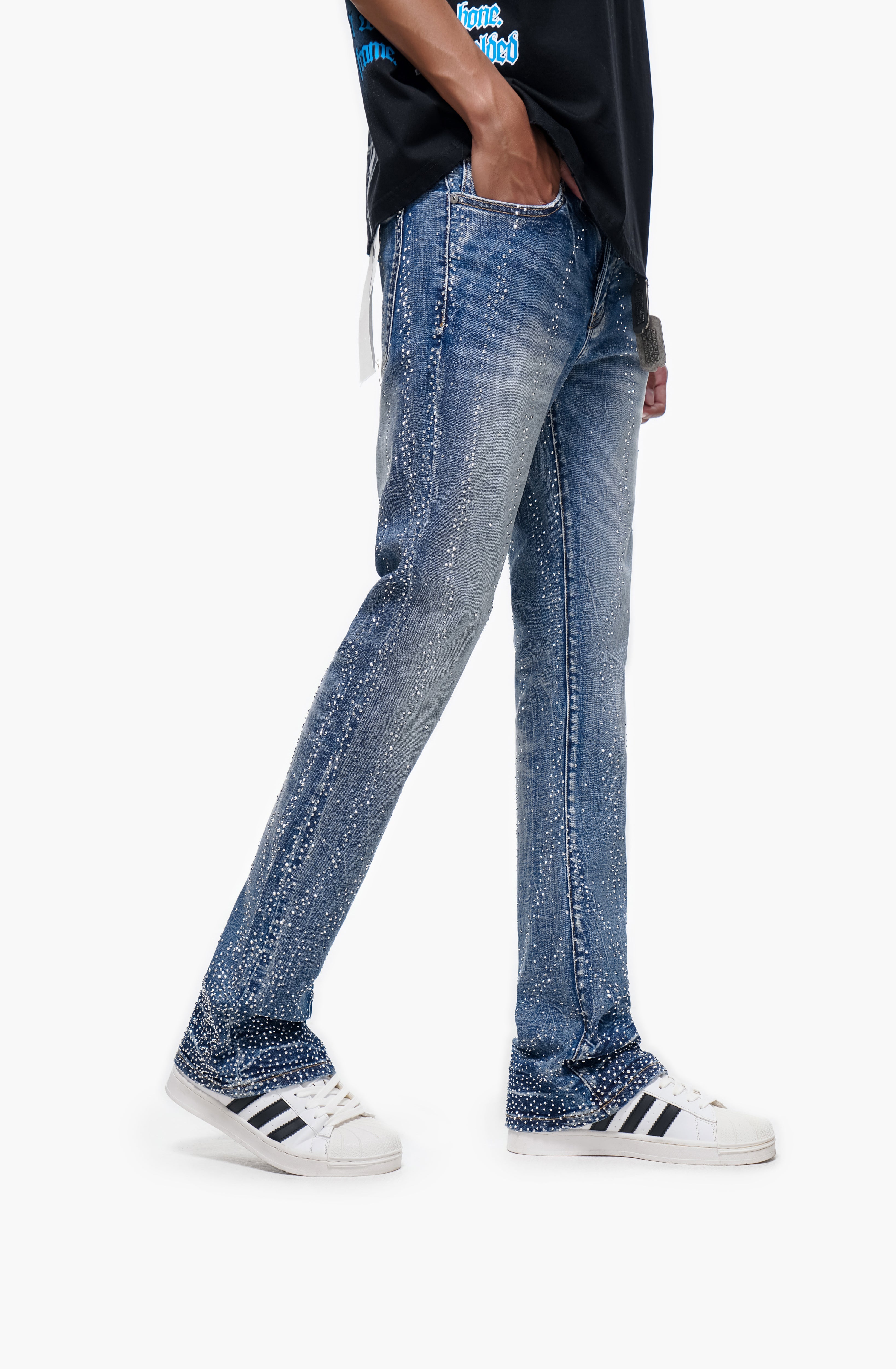 DICTATOR - Blue Wash Stacked Denim