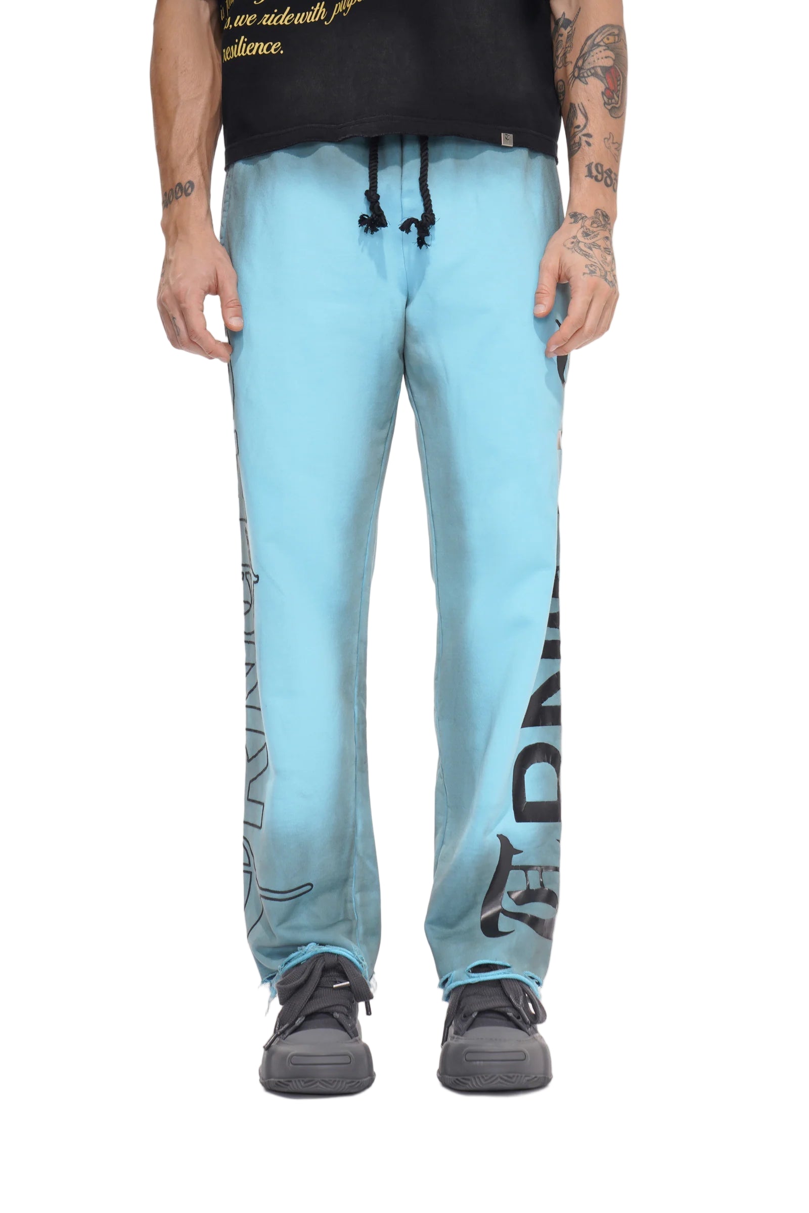 Trnchs "Crimson Script" Pants Gamma Blue