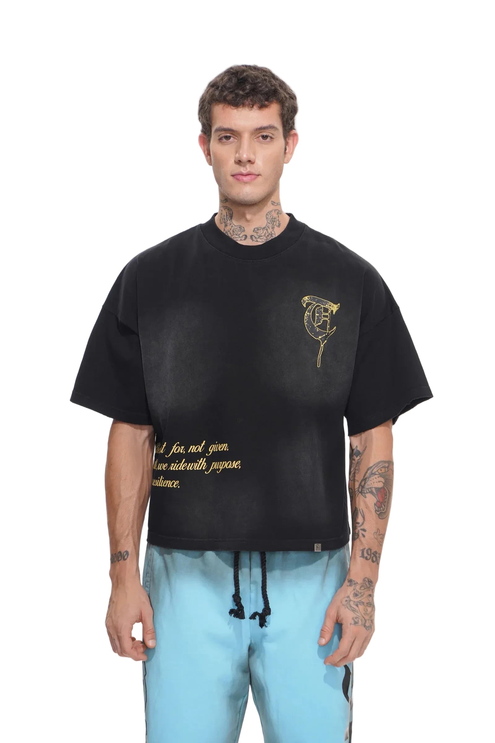Trnchs "Angels Among Vultures" Tee Black