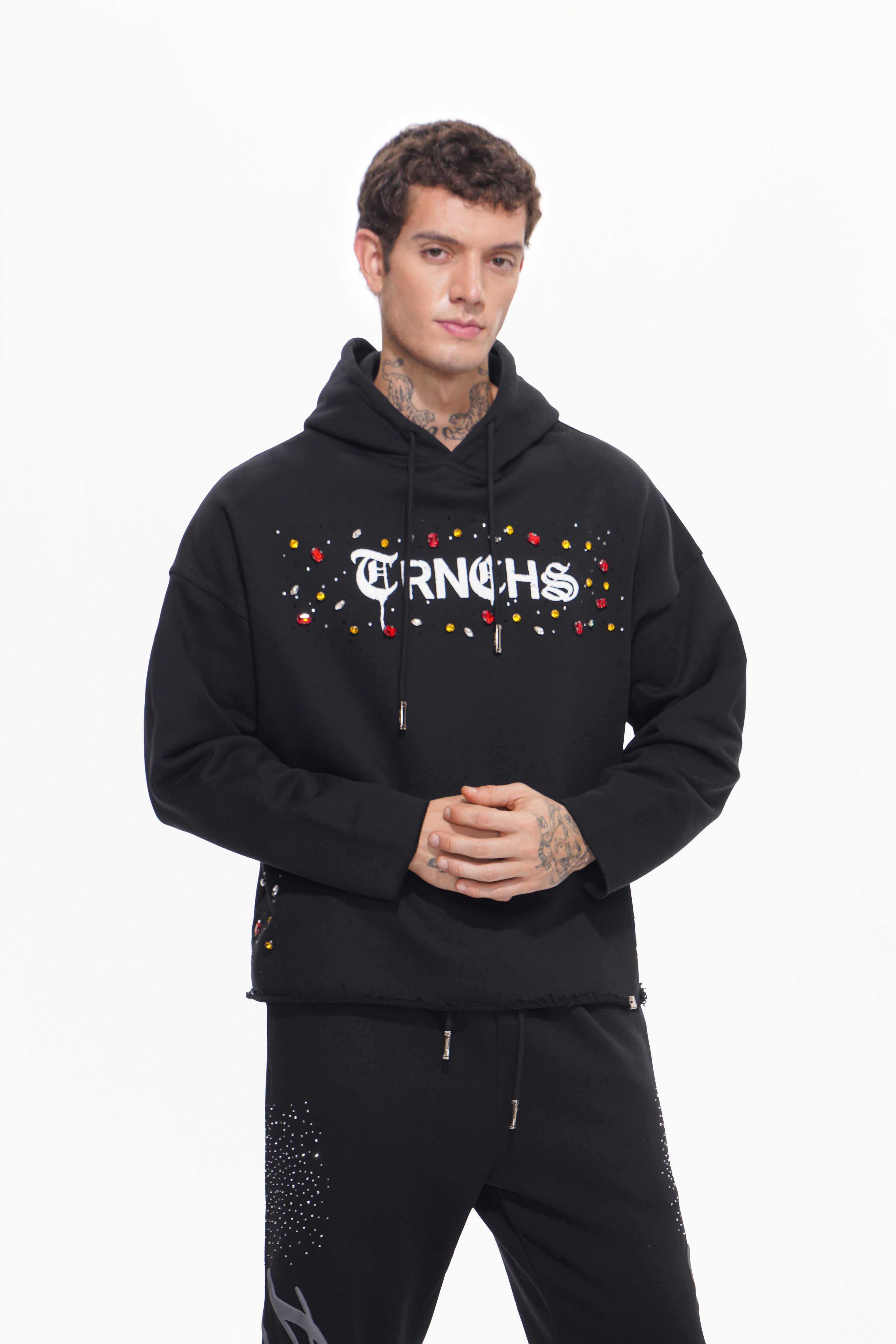 BLOOD DIAMOND  Black Hoodie