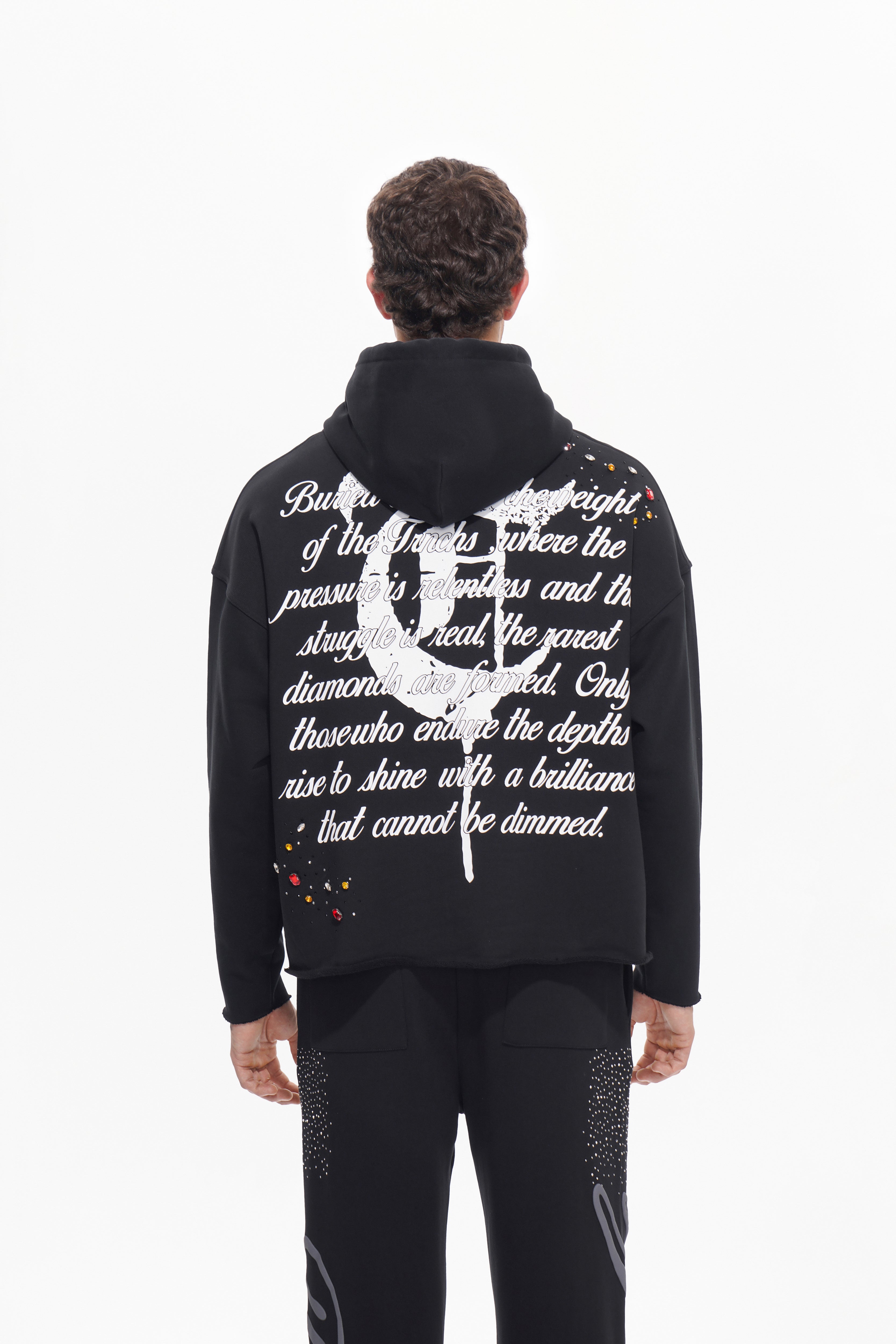 BLOOD DIAMOND  Black Hoodie