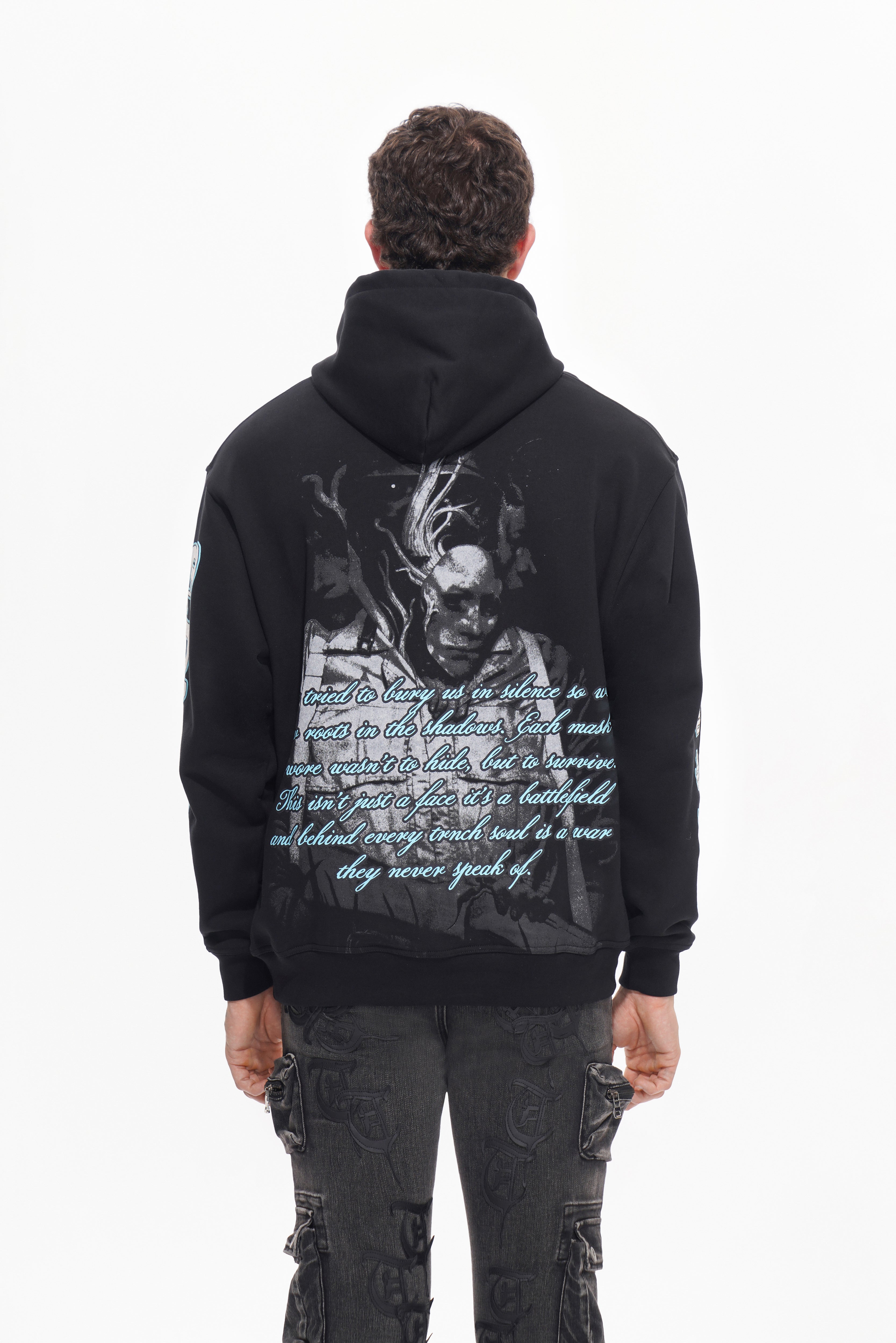 MASKED SOLDIER Black Hoodie