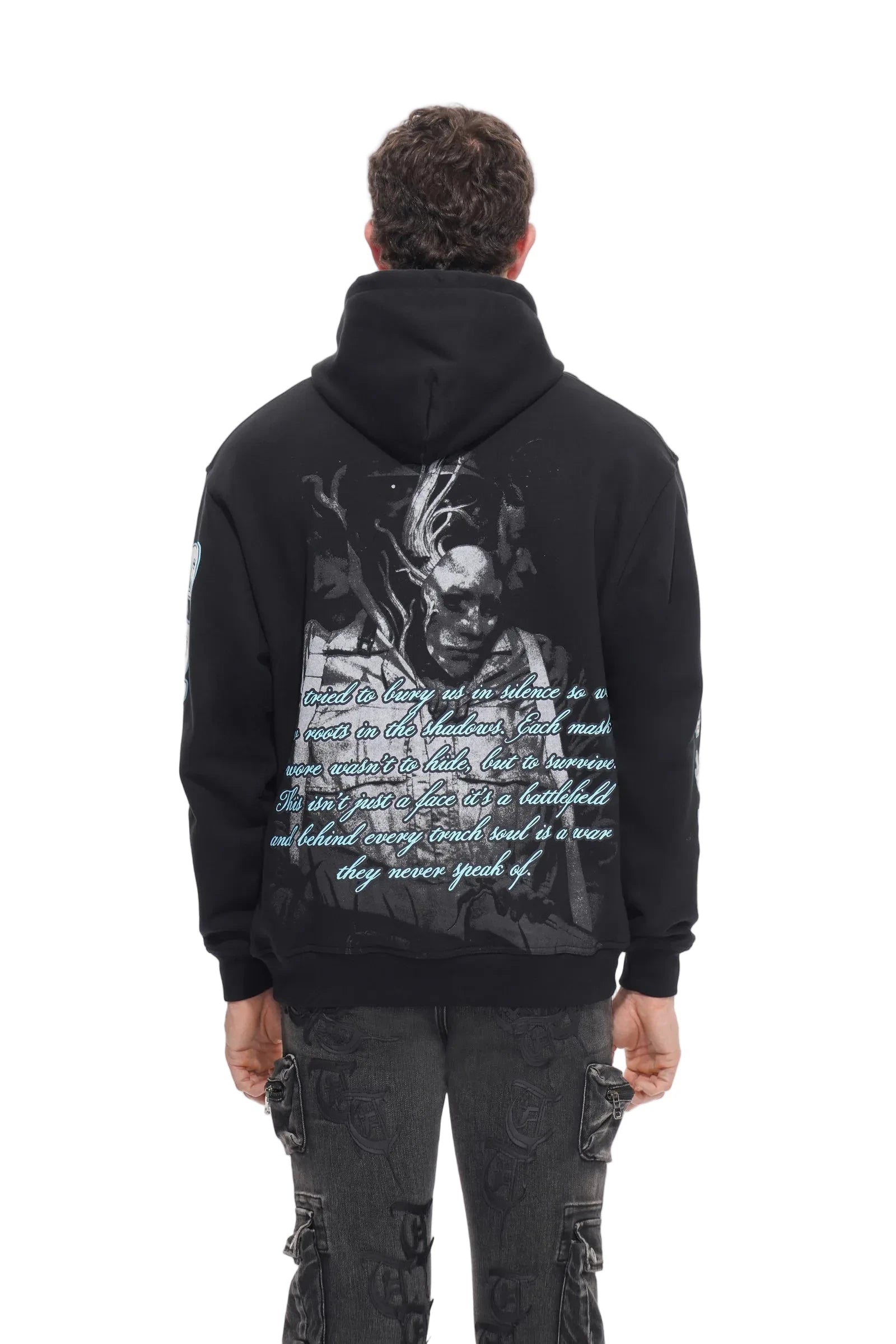Trnchs "Masked Soldier" Hoodie Black