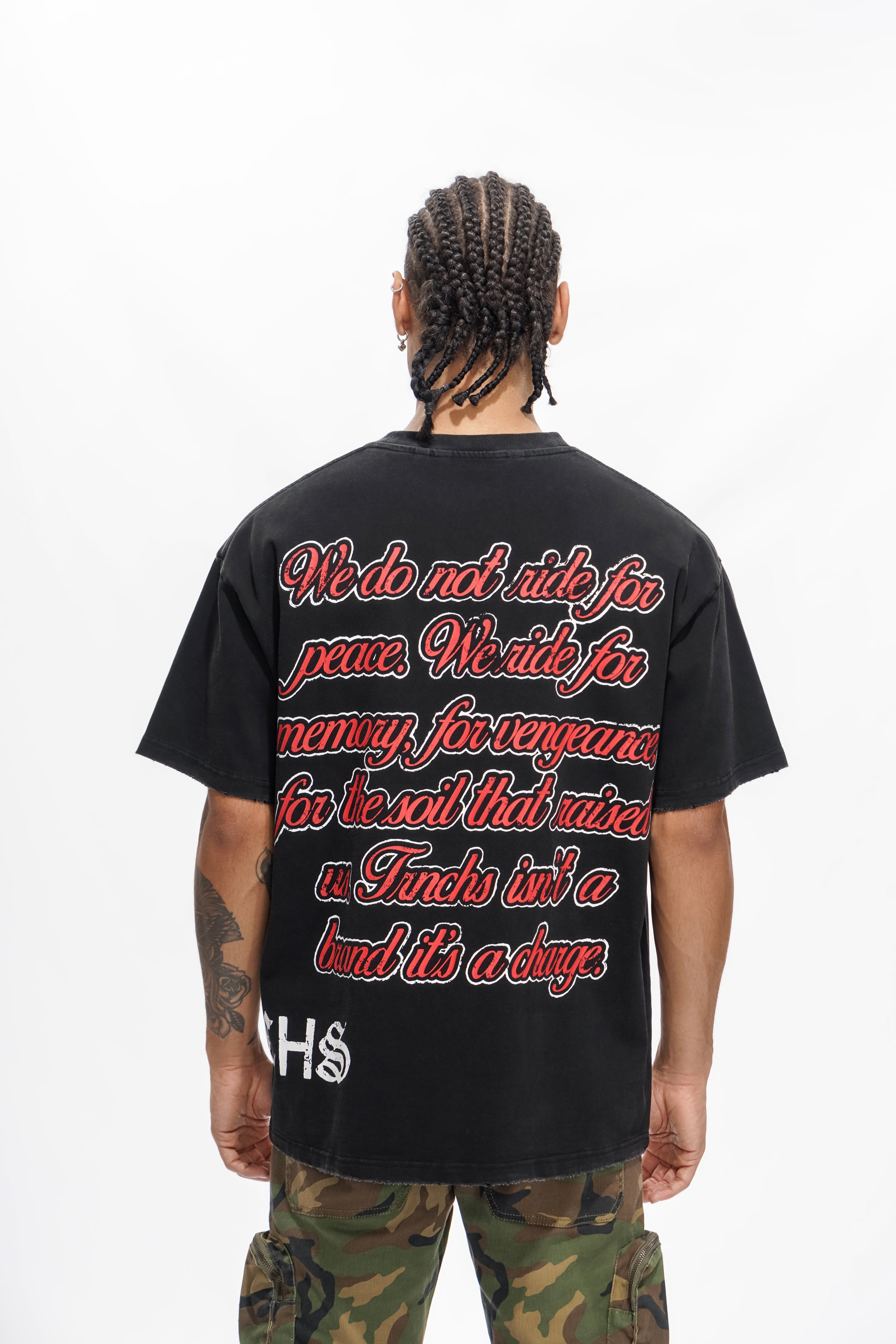 "INFANTRY" Black Tee