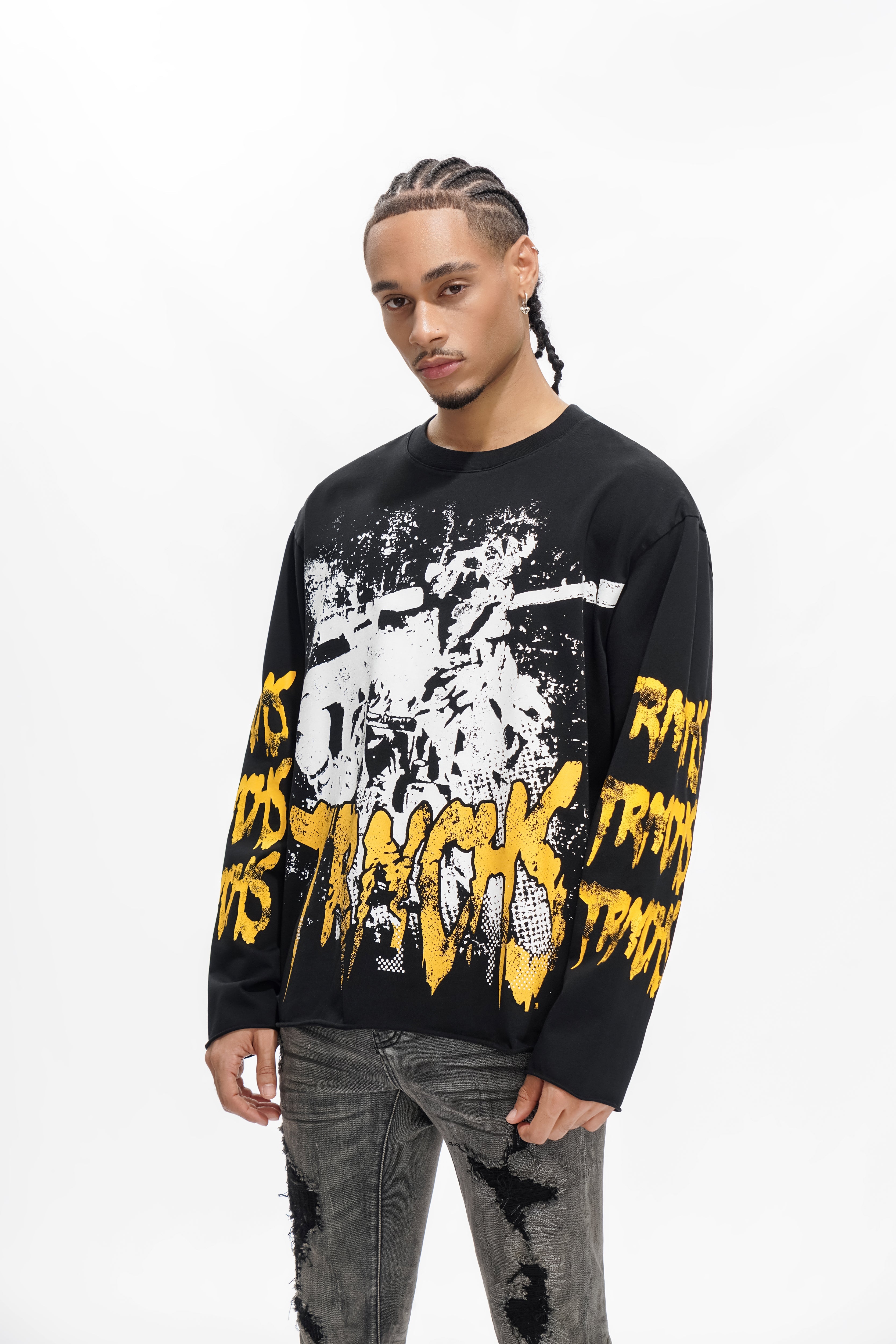"OPERATOR" Black Long Sleeve