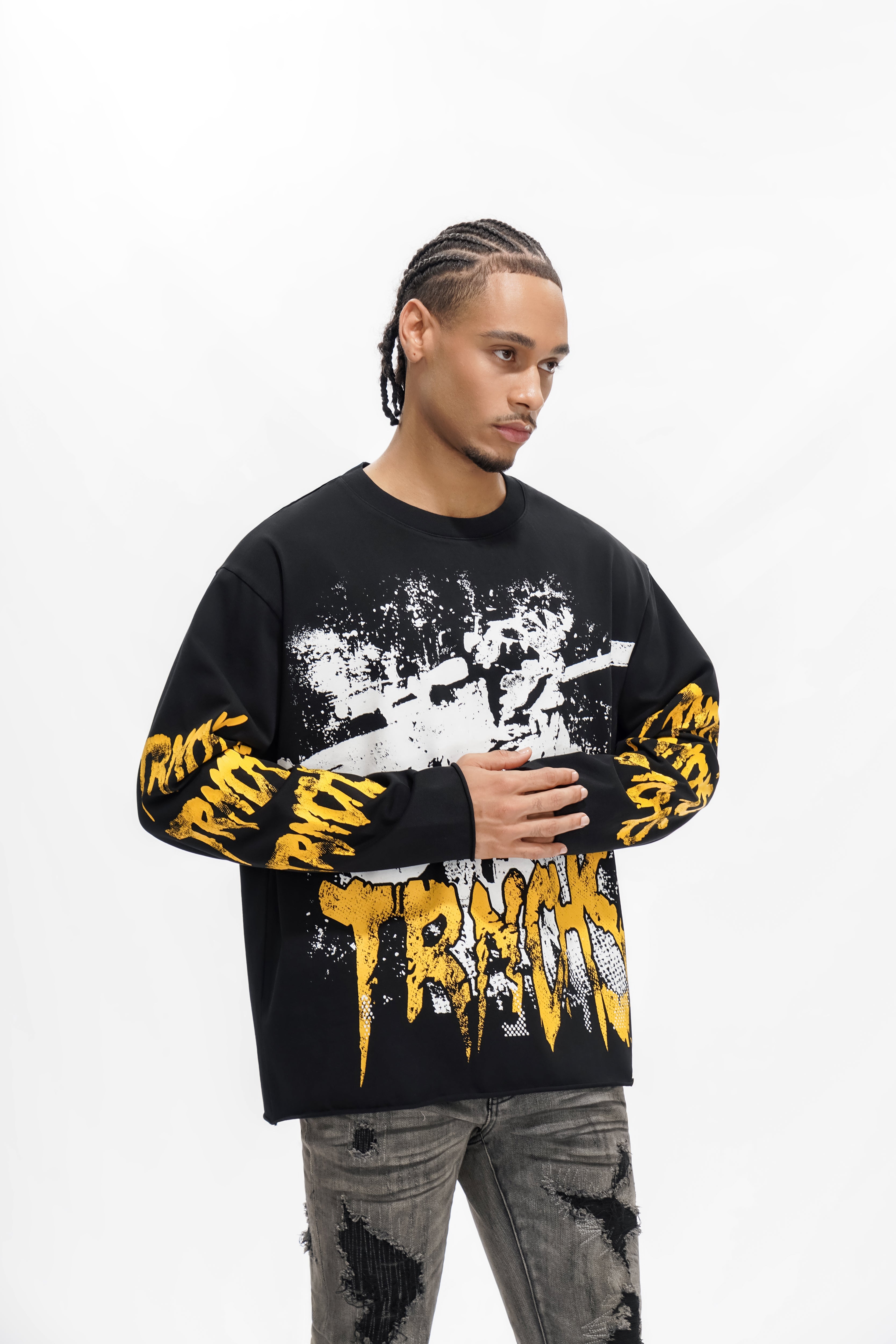 "OPERATOR" Black Long Sleeve