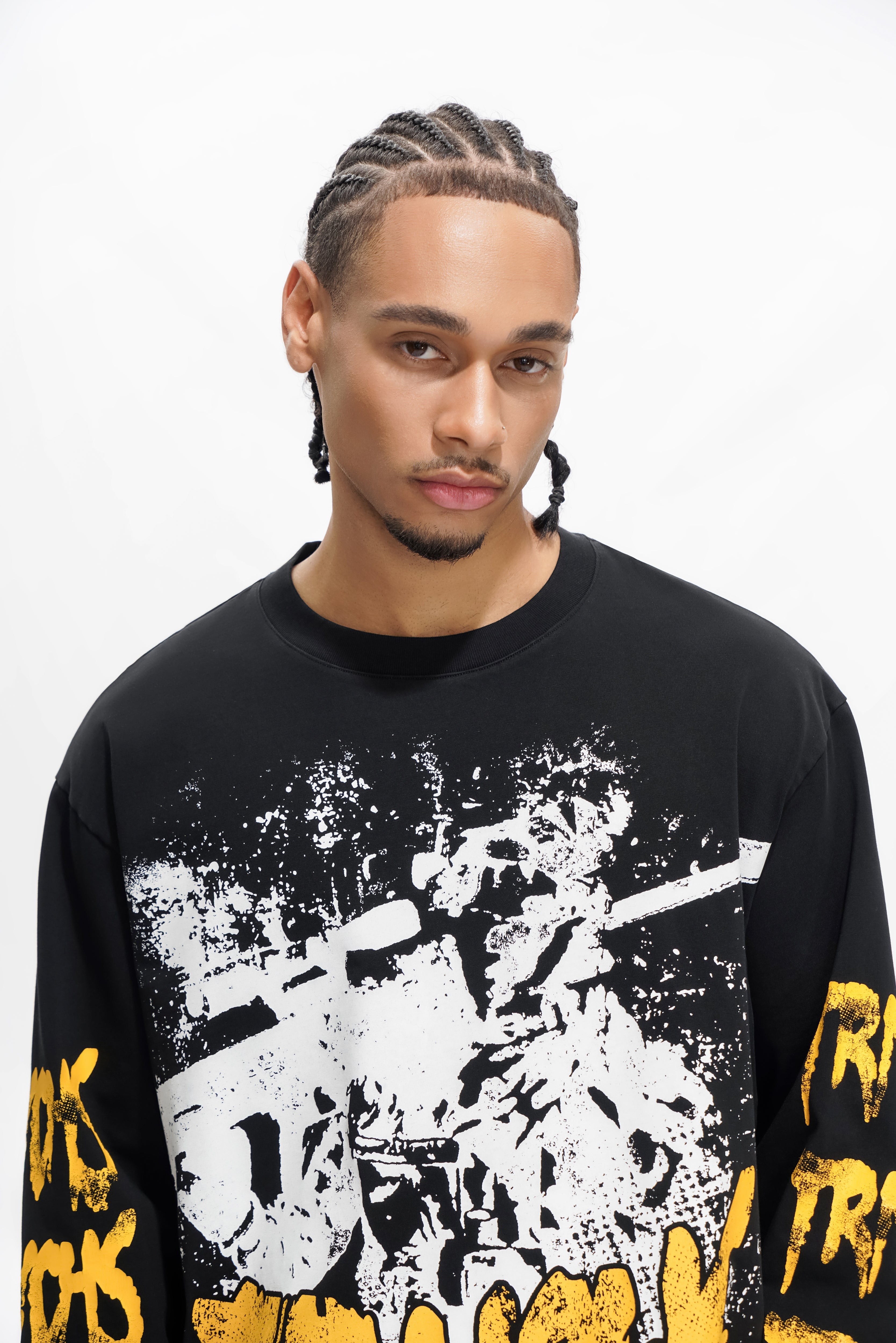 "OPERATOR" Black Long Sleeve