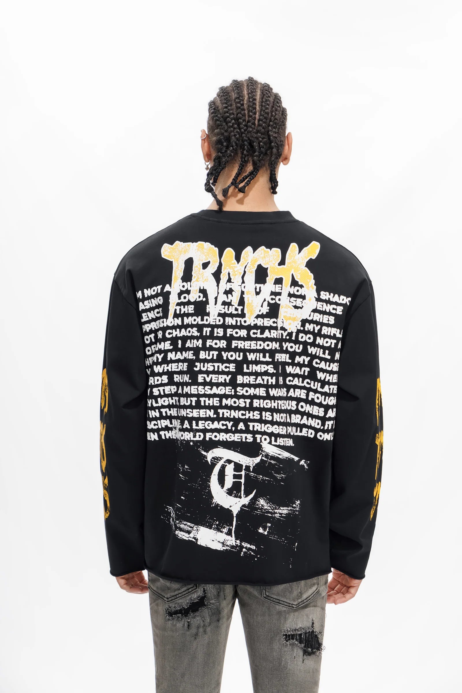 "OPERATOR" Black Long Sleeve