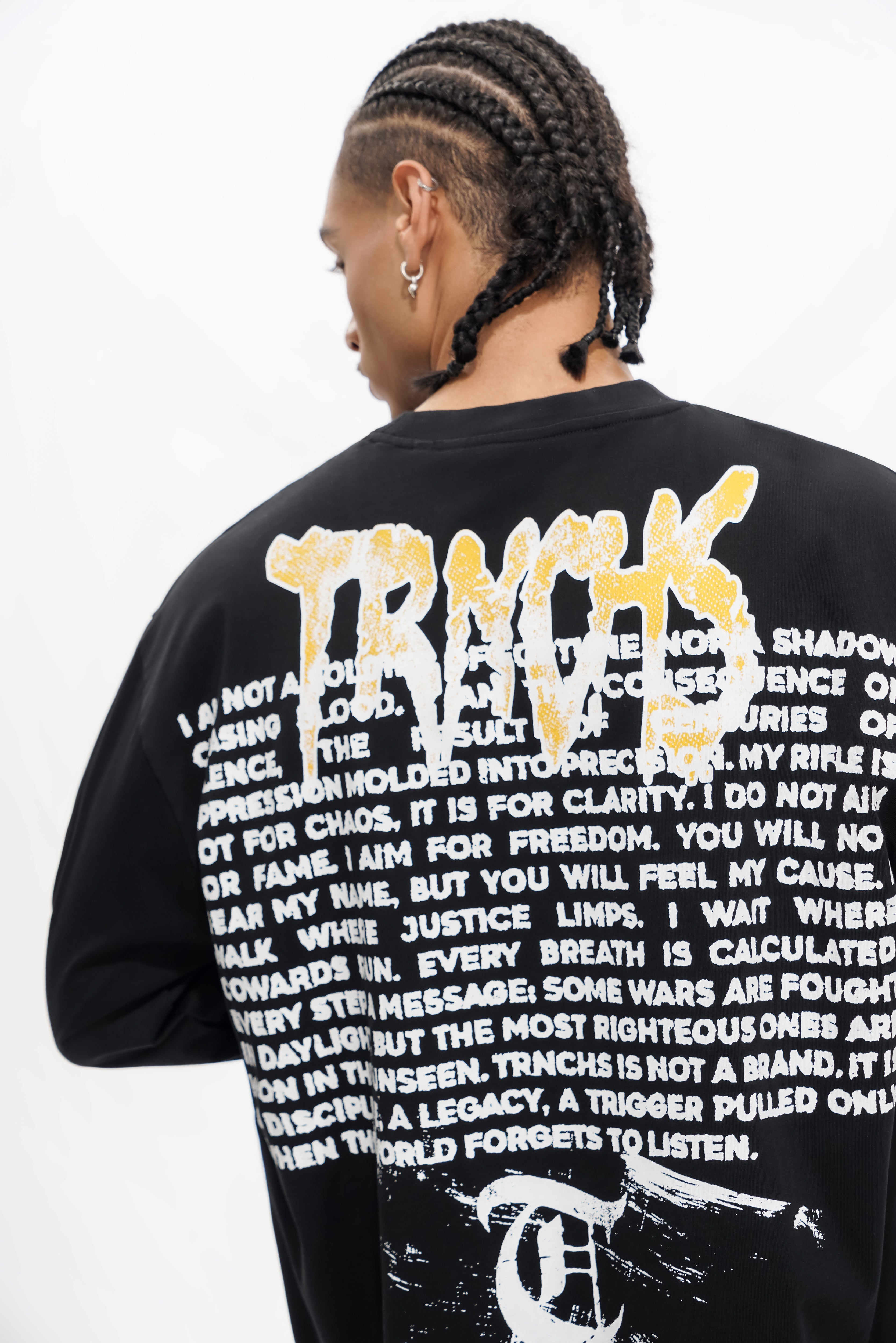 "OPERATOR" Black Long Sleeve