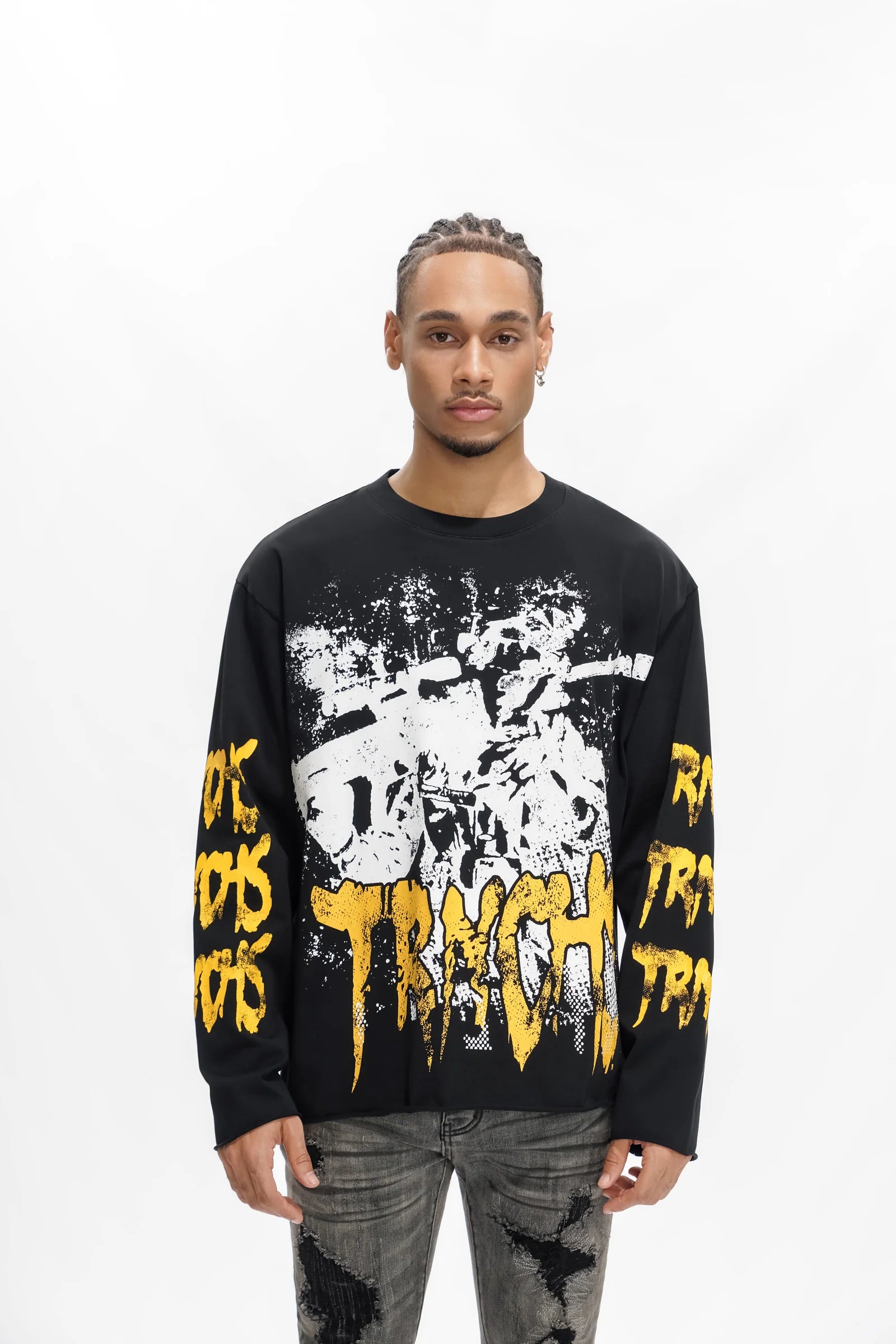 "OPERATOR" Black Long Sleeve