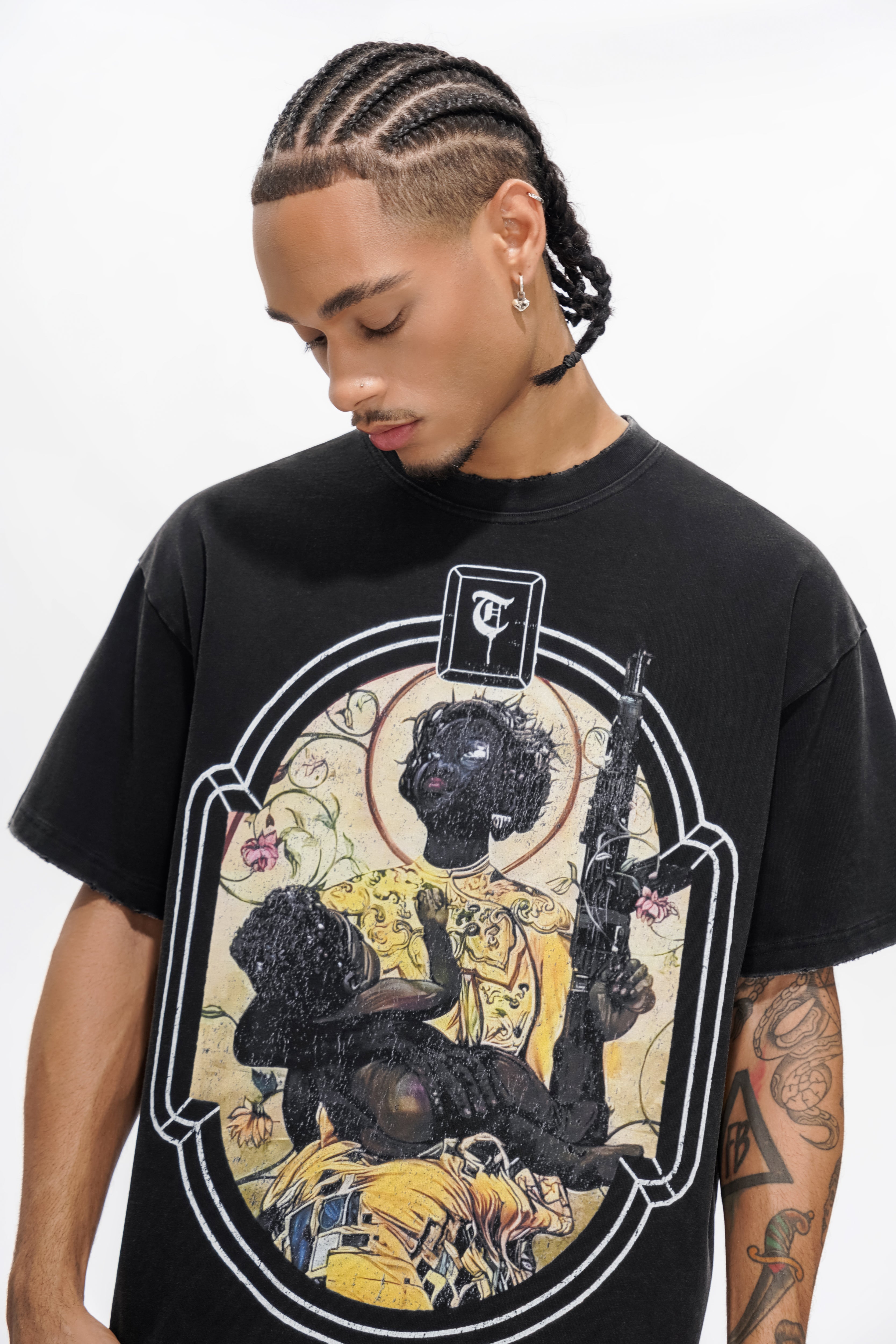 "JA'ZHYA DOPSON" Black Tee