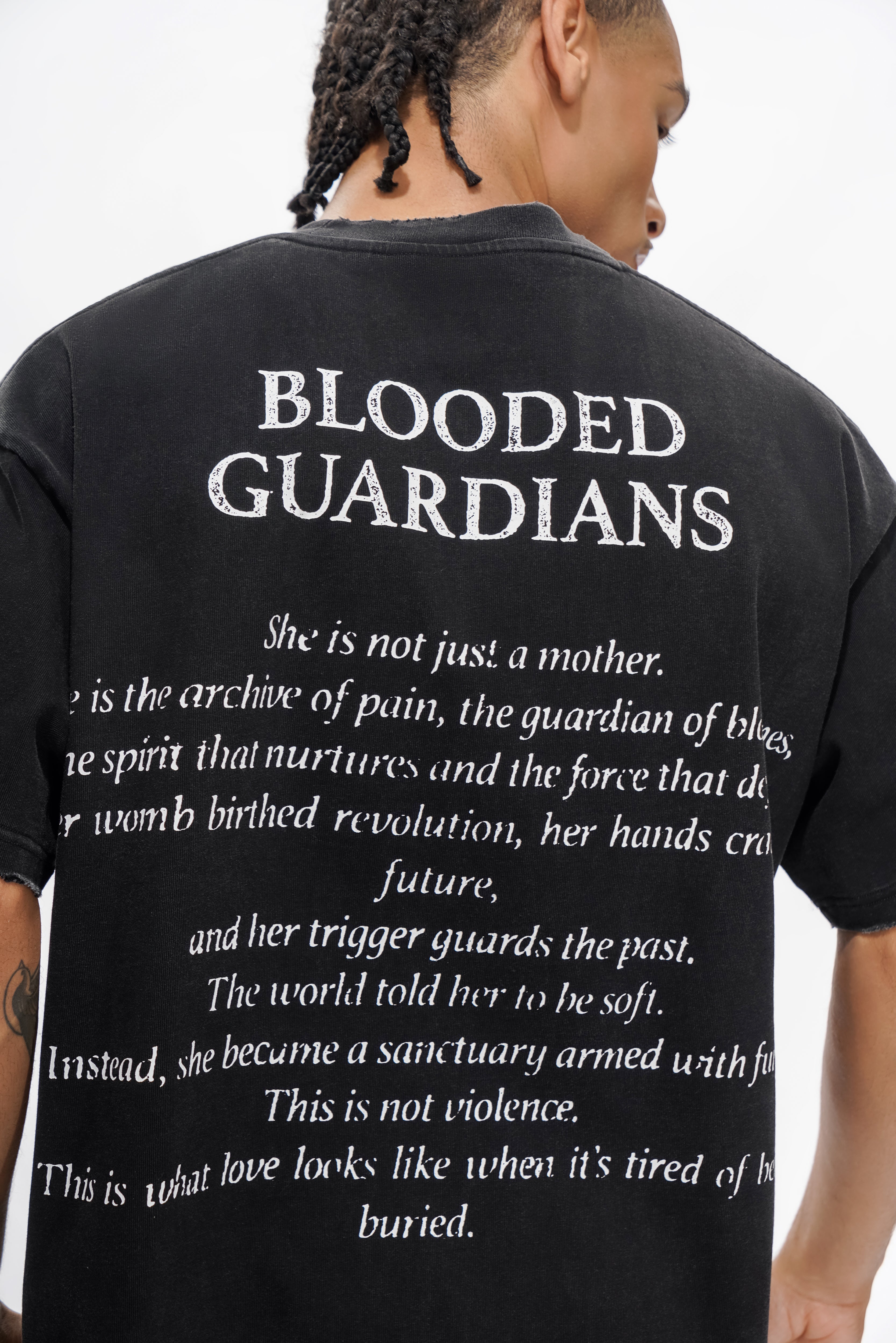 "JA'ZHYA DOPSON" Black Tee