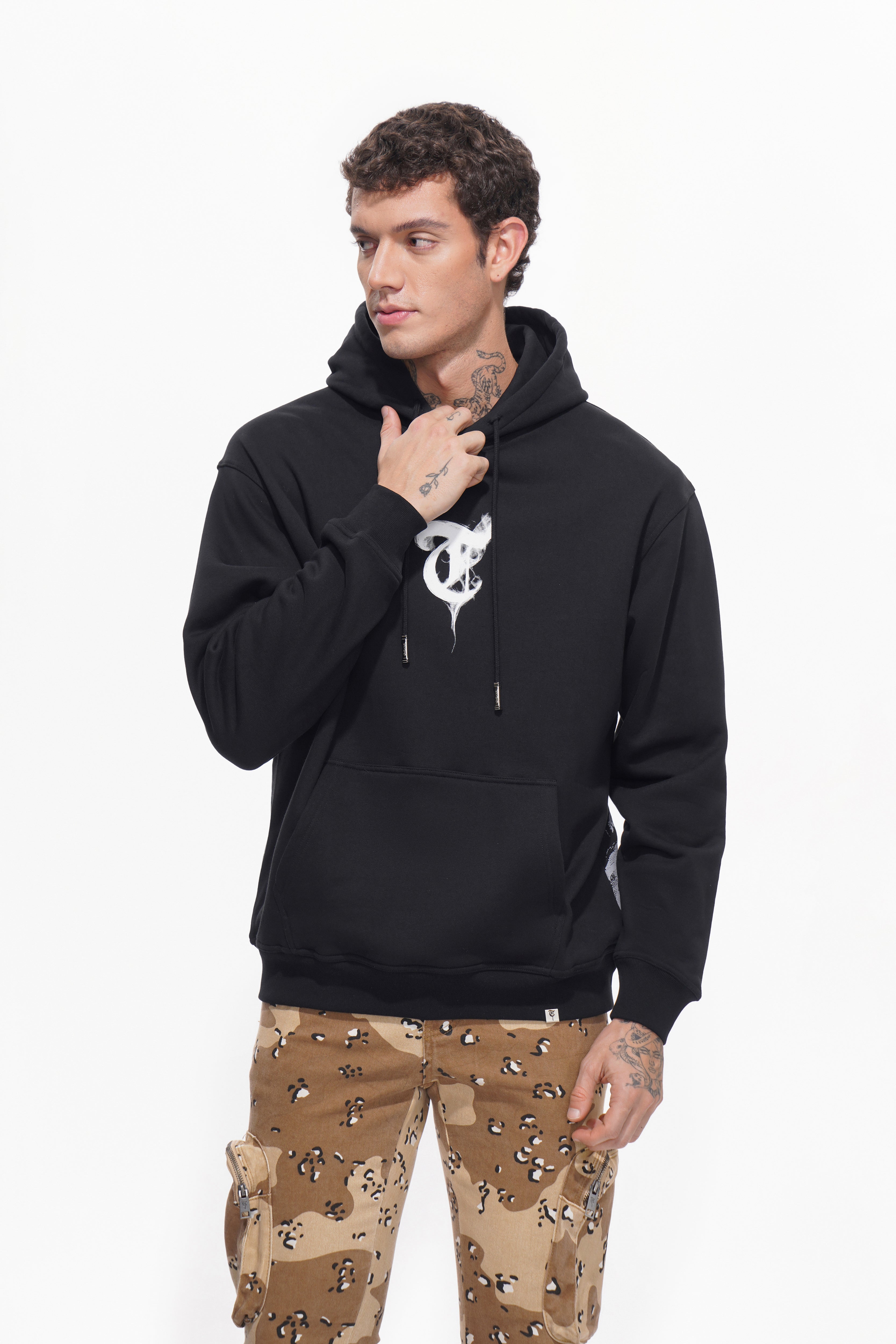 BURN LIKE THE SUN  Black Hoodie