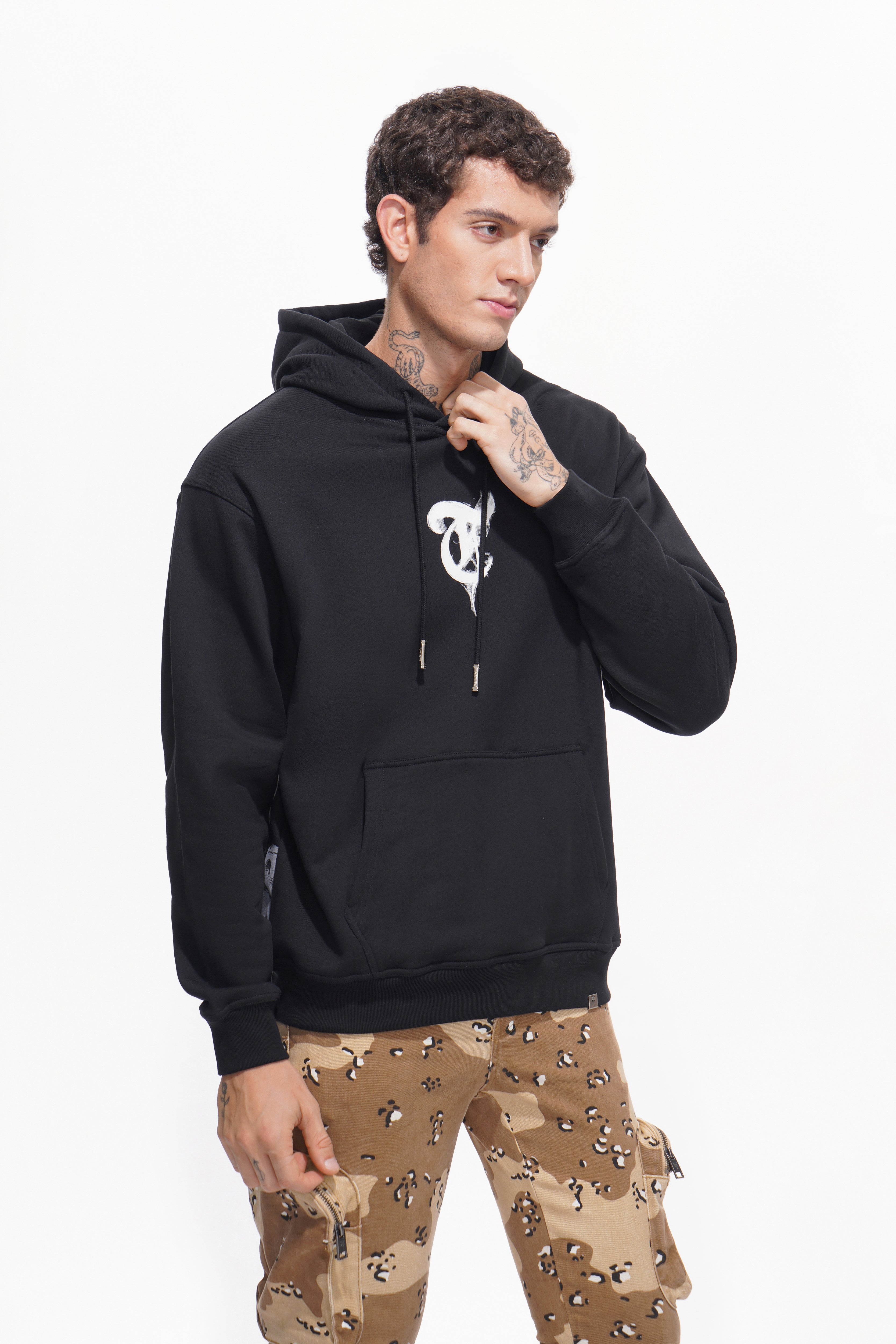 BURN LIKE THE SUN  Black Hoodie