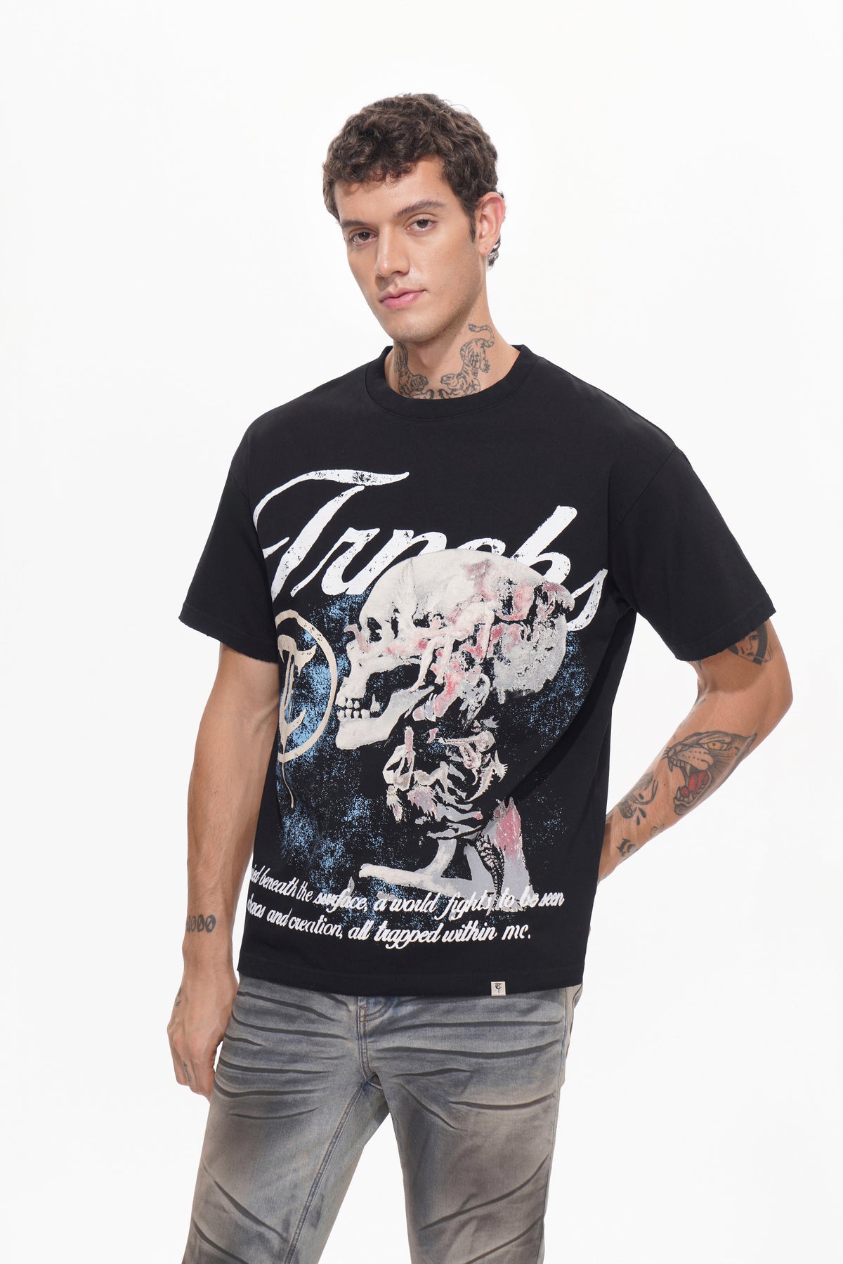 UNSEEN WARS Black Tee