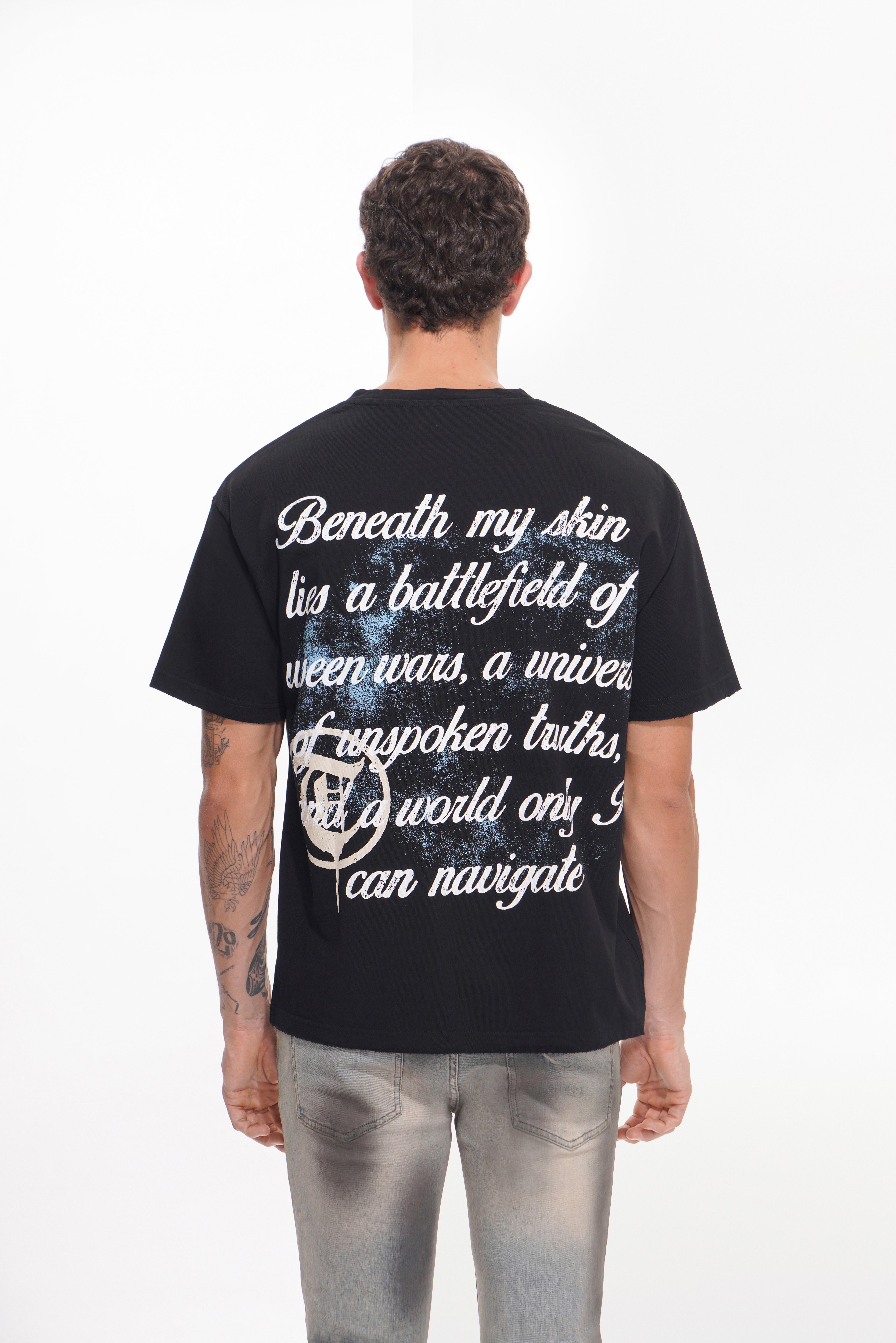 UNSEEN WARS Black Tee