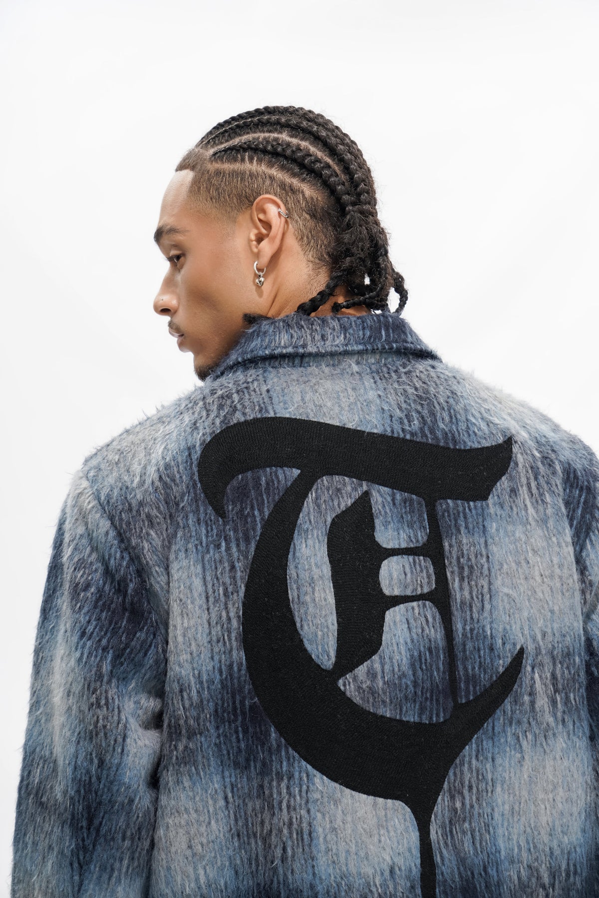 BLAZE Mohair Zipper Jacket